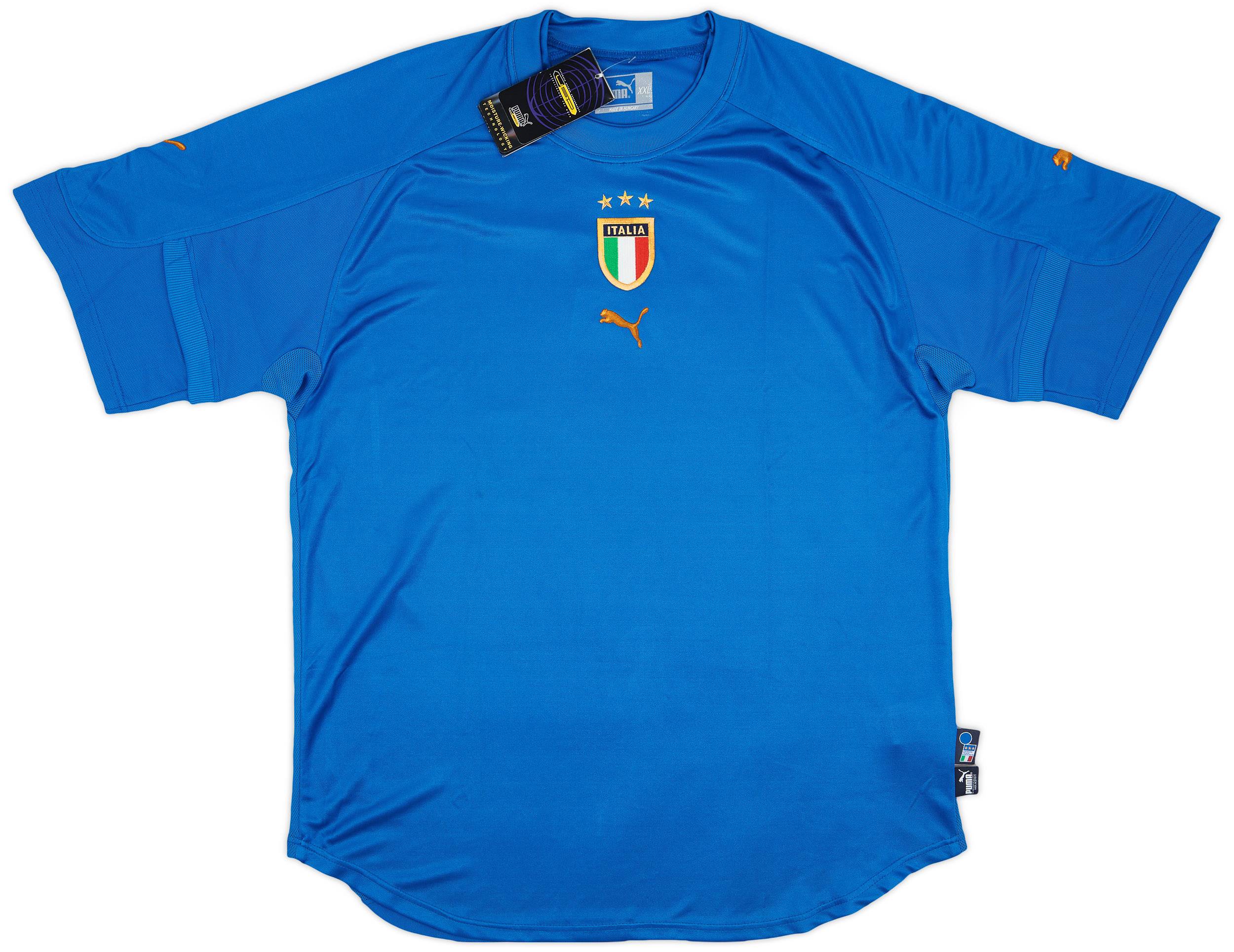 激安な 2004-06 Italy Home Shirt Baggio #10 (XXL) ウェア