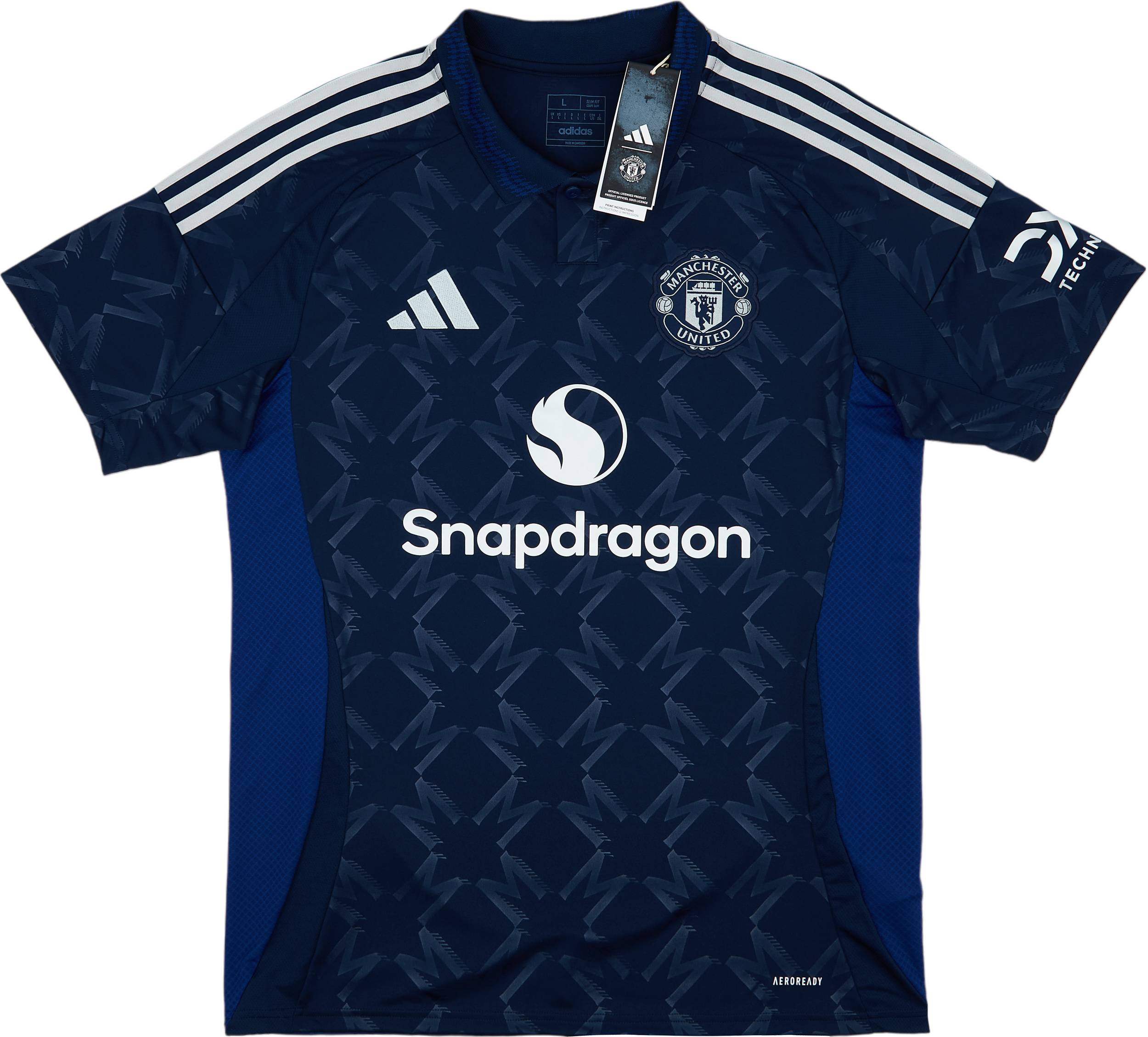 ウェア Manchester United 24/25 Away Club Font Buy Manchester United 24/25 Away Jersey Collectible Navy