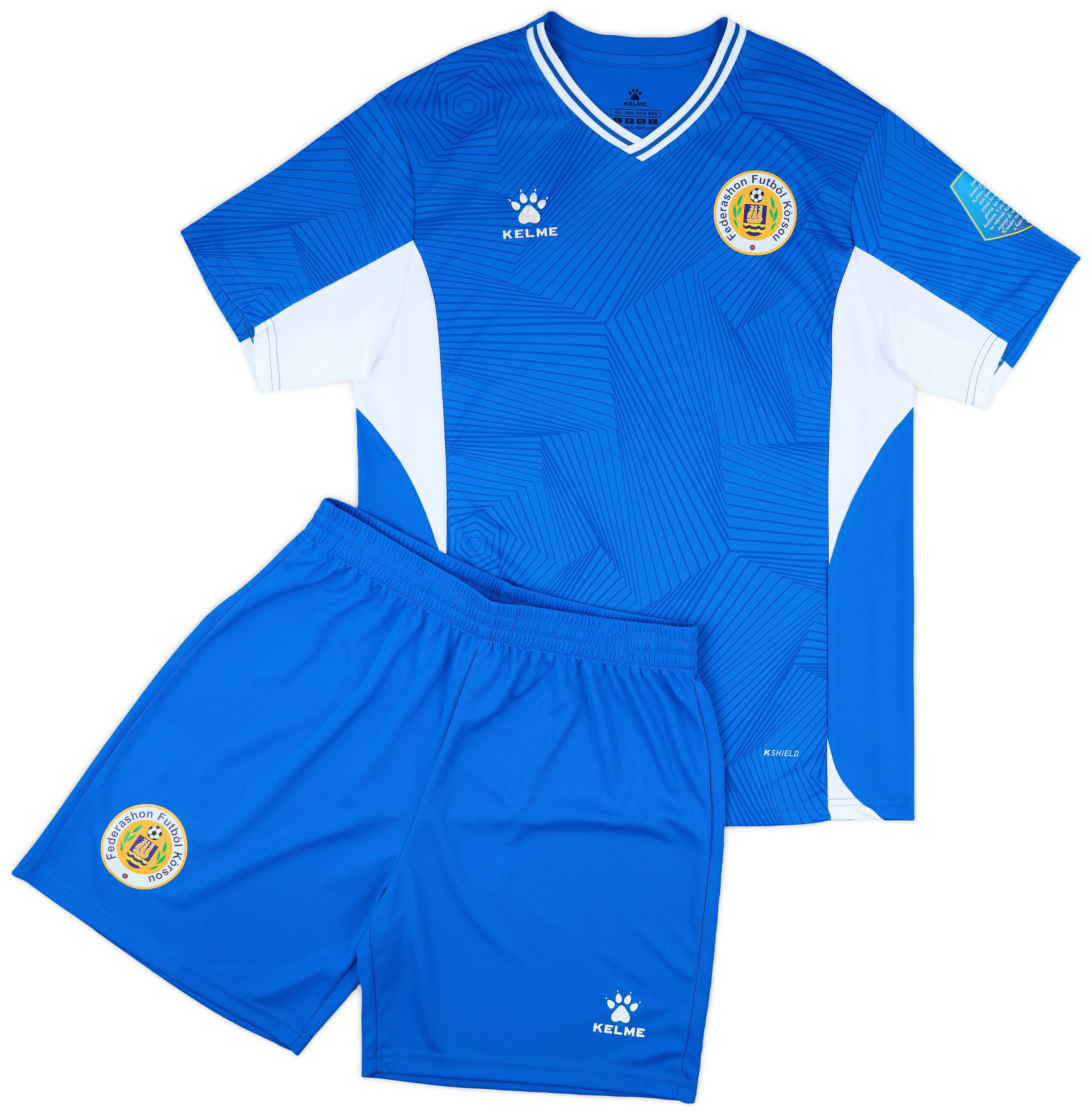 2024-25 Curacao Home Shirt \u0026 Shorts, image size:2449x2500