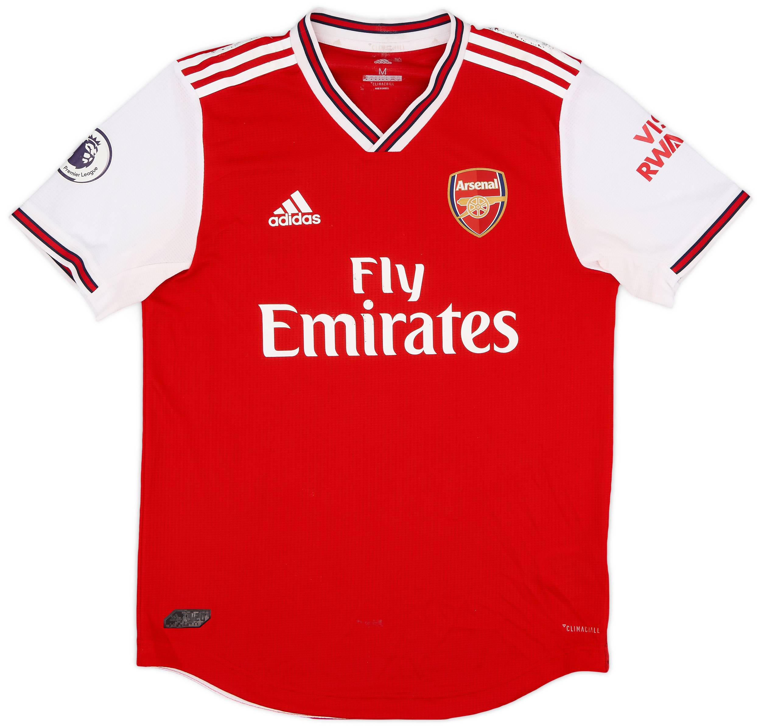 2019-20 Arsenal Authentic Home Shirt Saka #77 - 6/10 - (M)