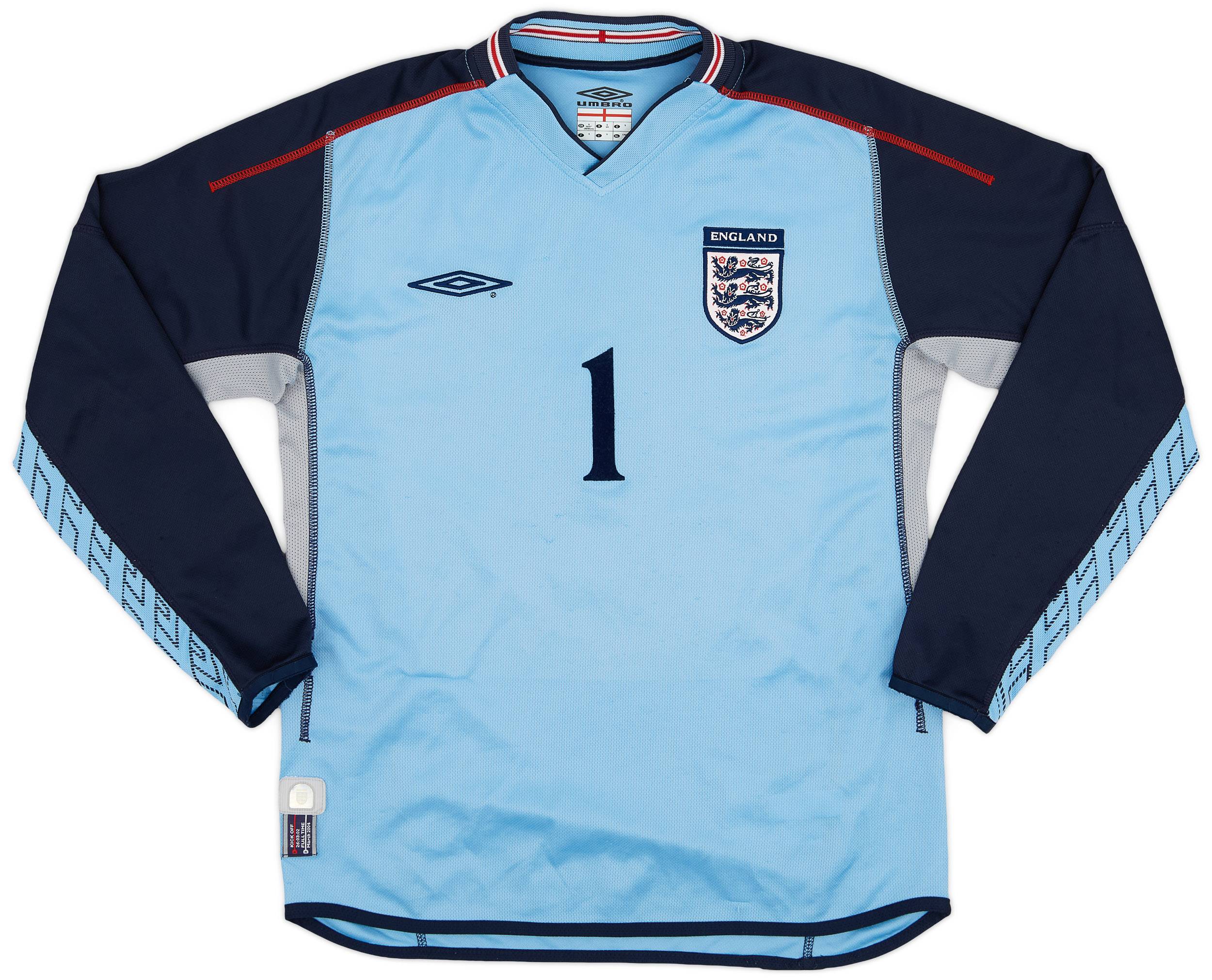 アンブロ イングランド代表 2002 GKユニフォーム