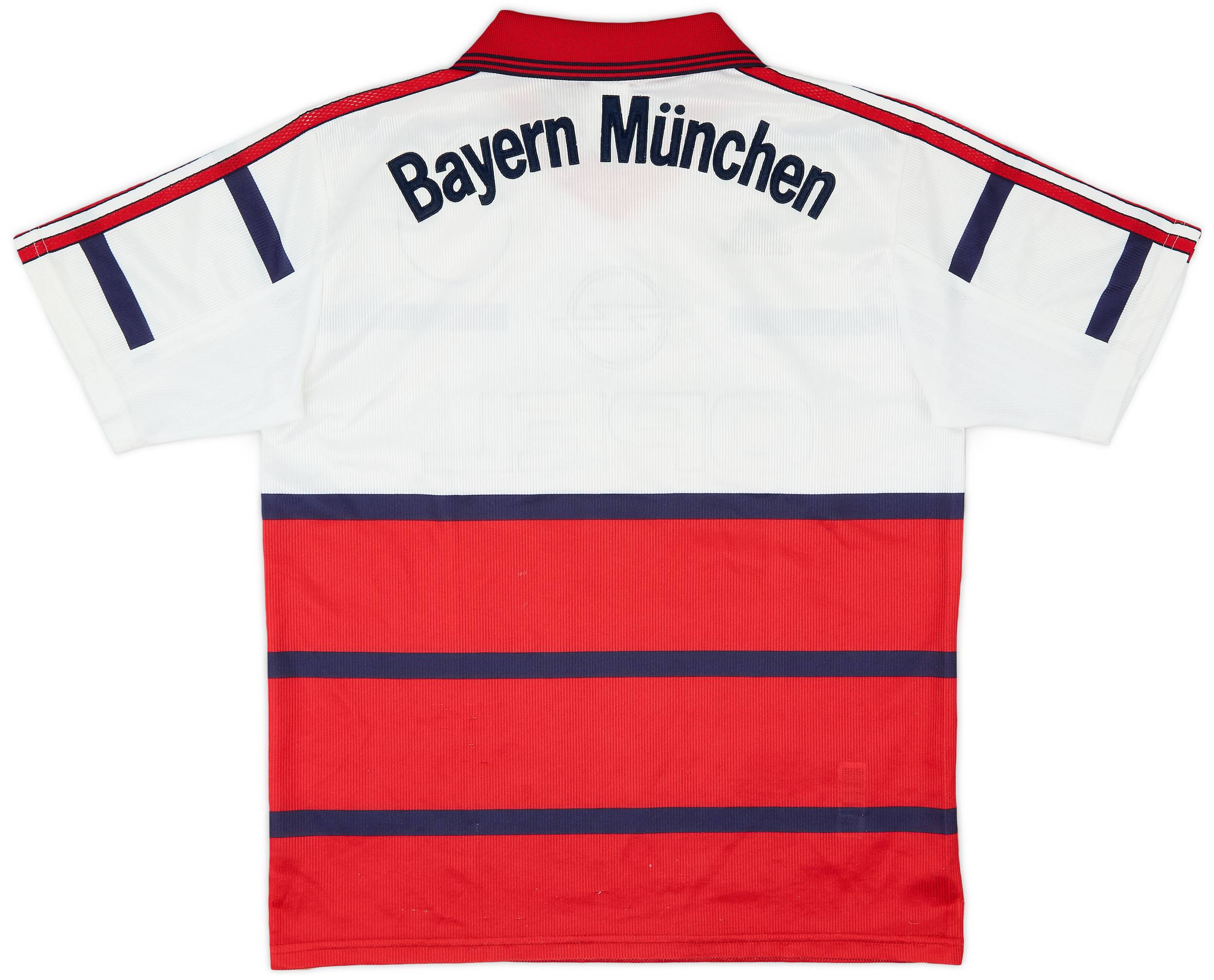 ZICKLER, 98-99 BAYERN MUNICH LS AWAY UCL MATCH UN WORN SHIRT
