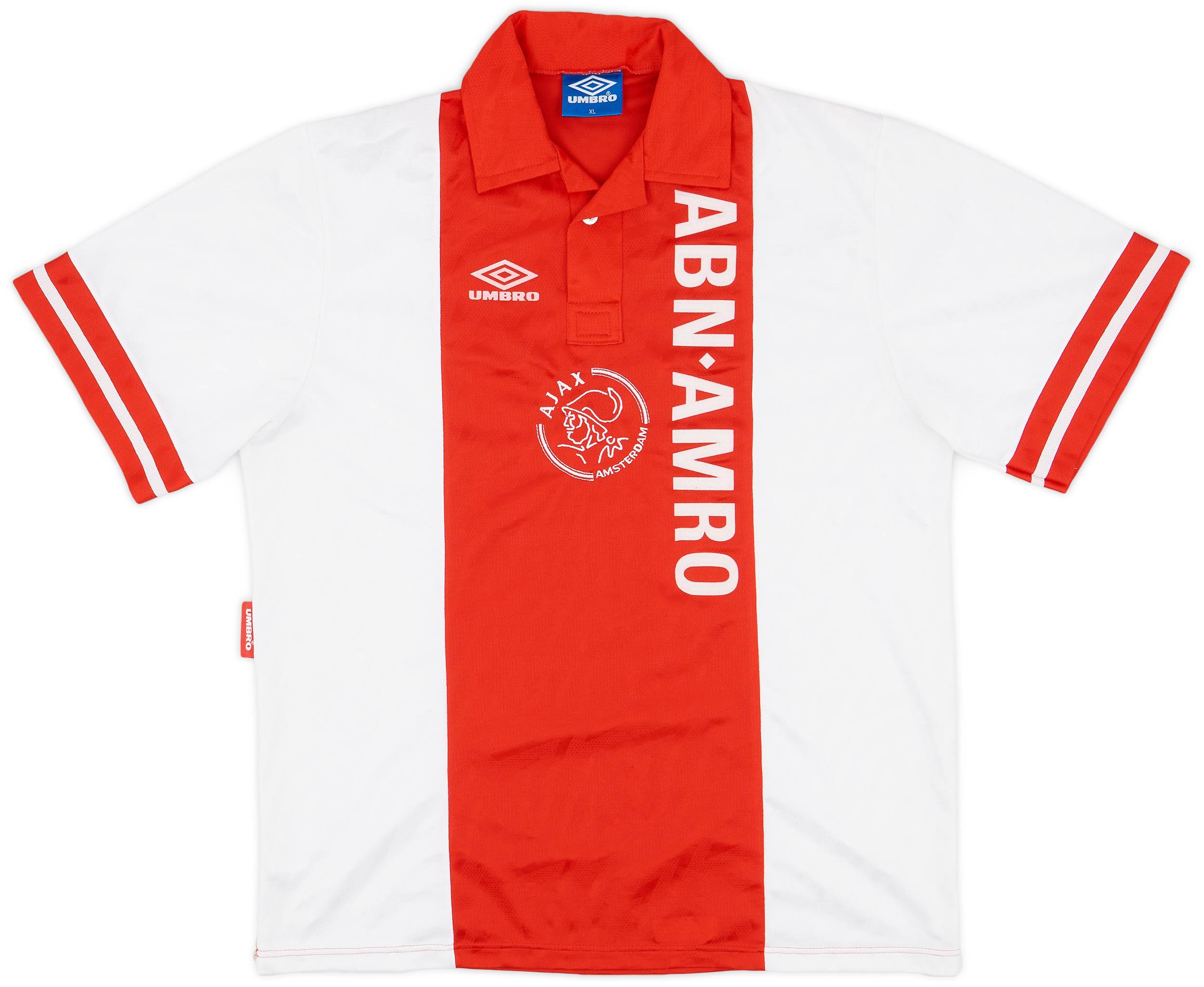 【ポイント10倍】 Ajax 1993-94 Home (XL) - 8/10 - Shirt ウェア