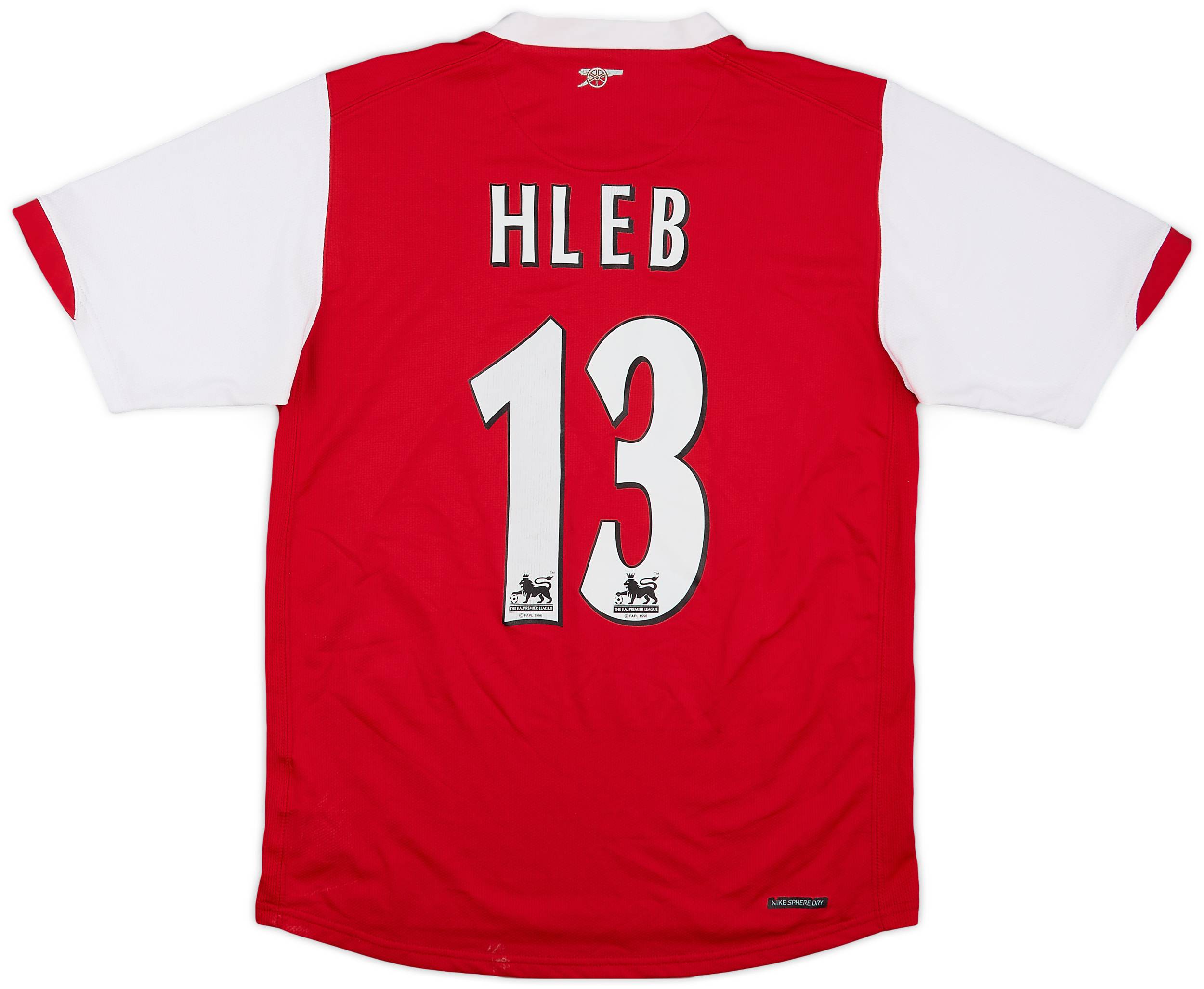 2006-08 Arsenal Home Shirt Hleb #13 - 4/10 - (S)