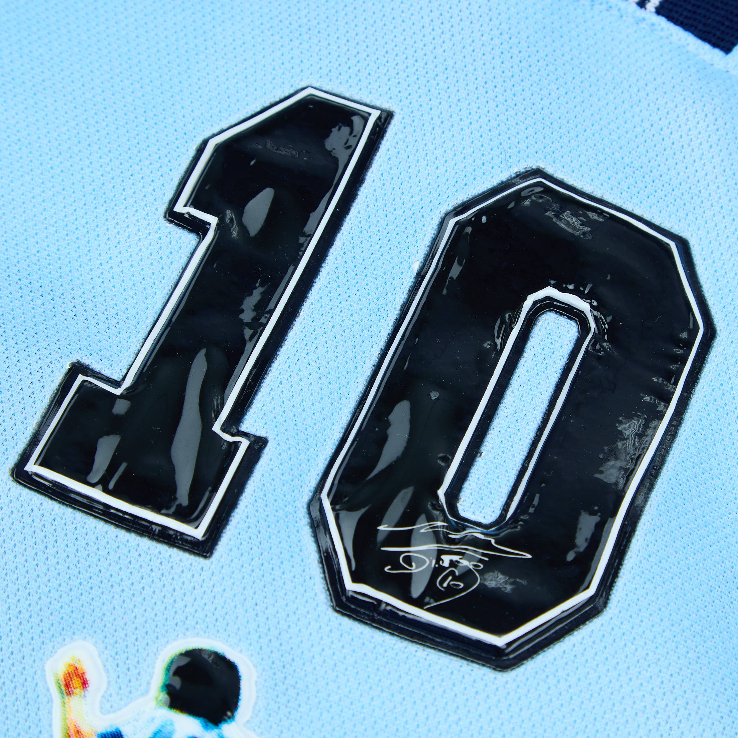 2001 Diego Maradona Fila Reissue Farewell Shirt Maradona #10