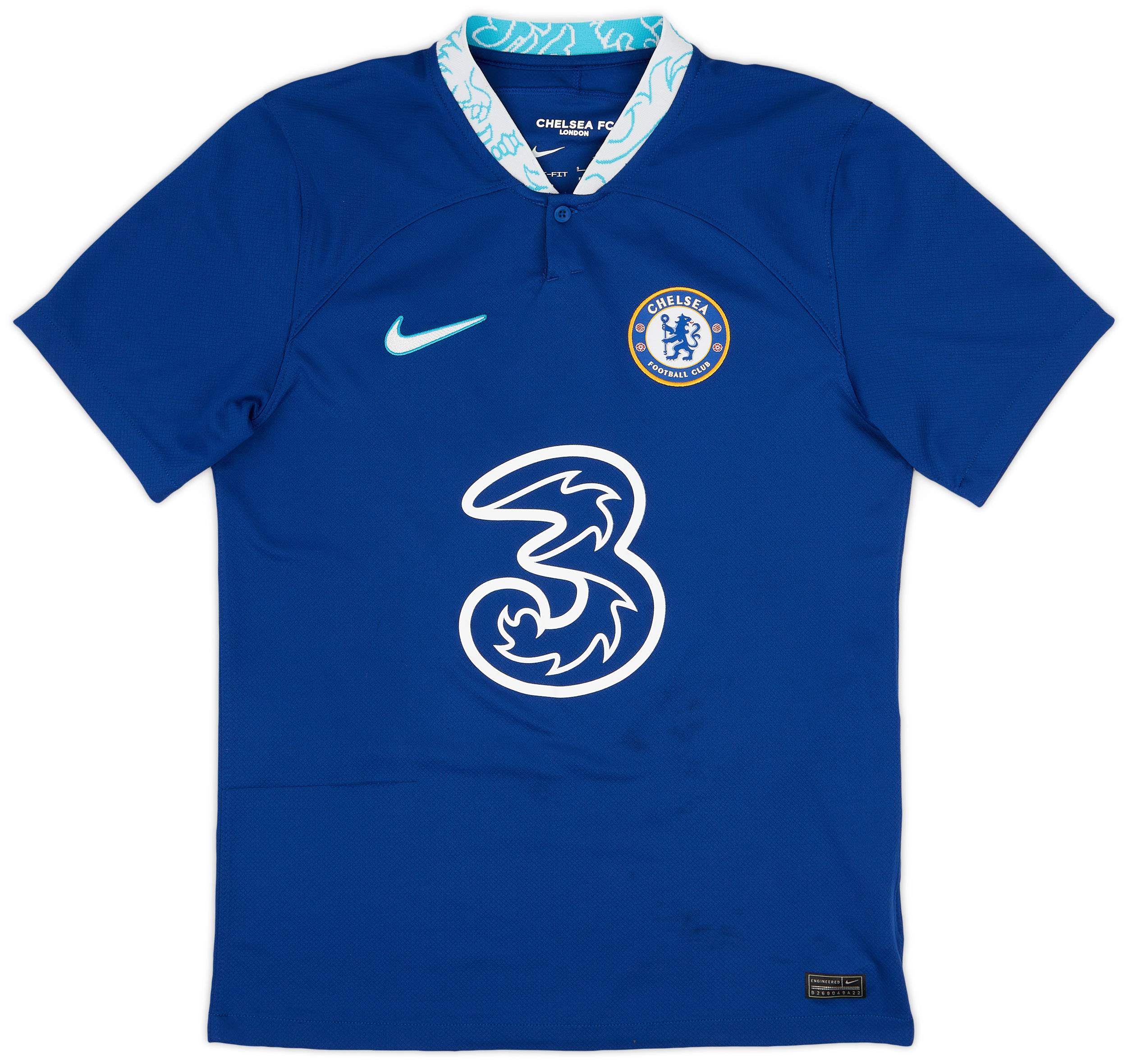 2022-23 Chelsea Home Shirt Mount #19 - 6/10 - (S)