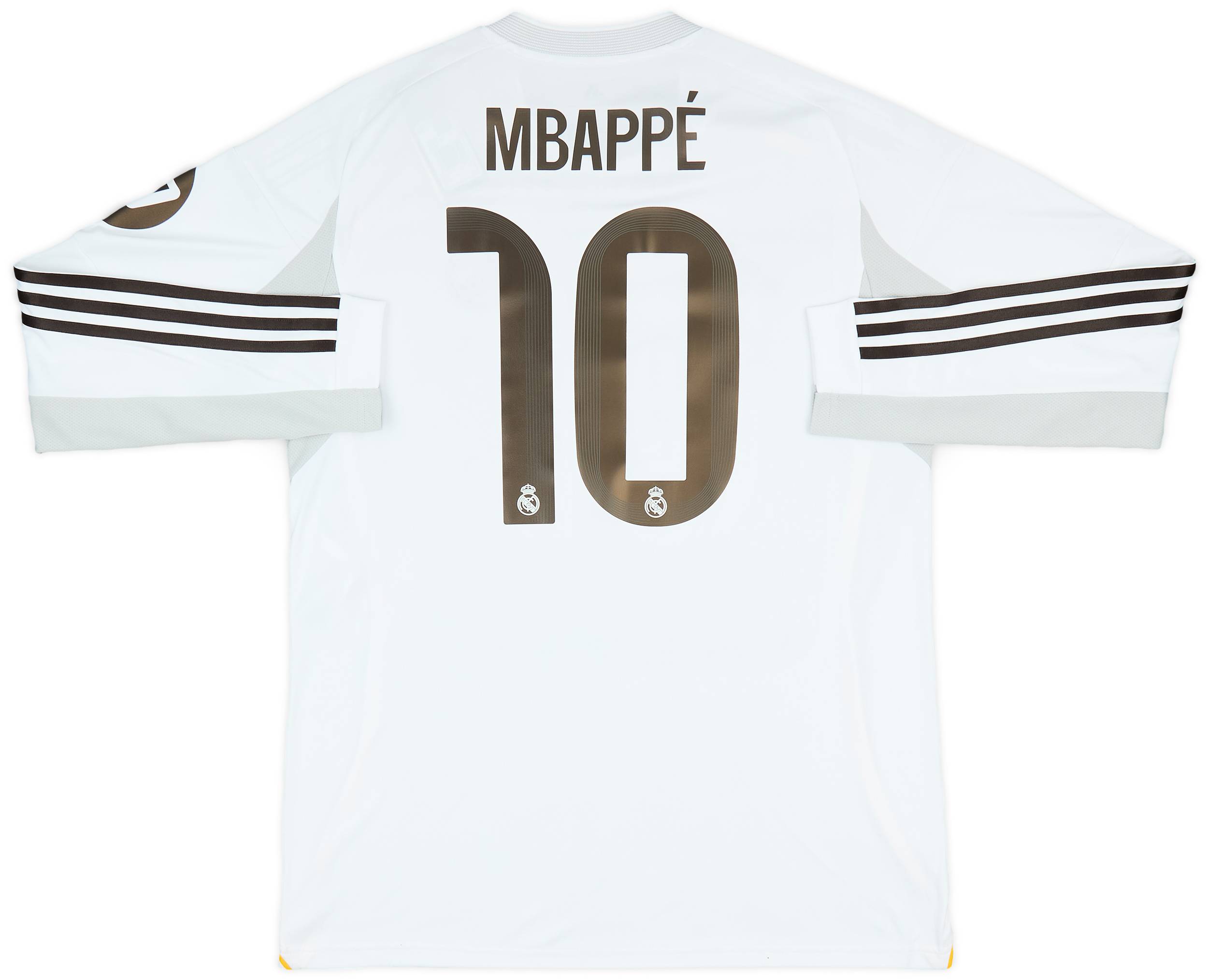 Real Madrid MBAPPÉ 10番 ホームユニフォーム 2025-26 Real Madrid Home L/S Shirt Mbappe #10