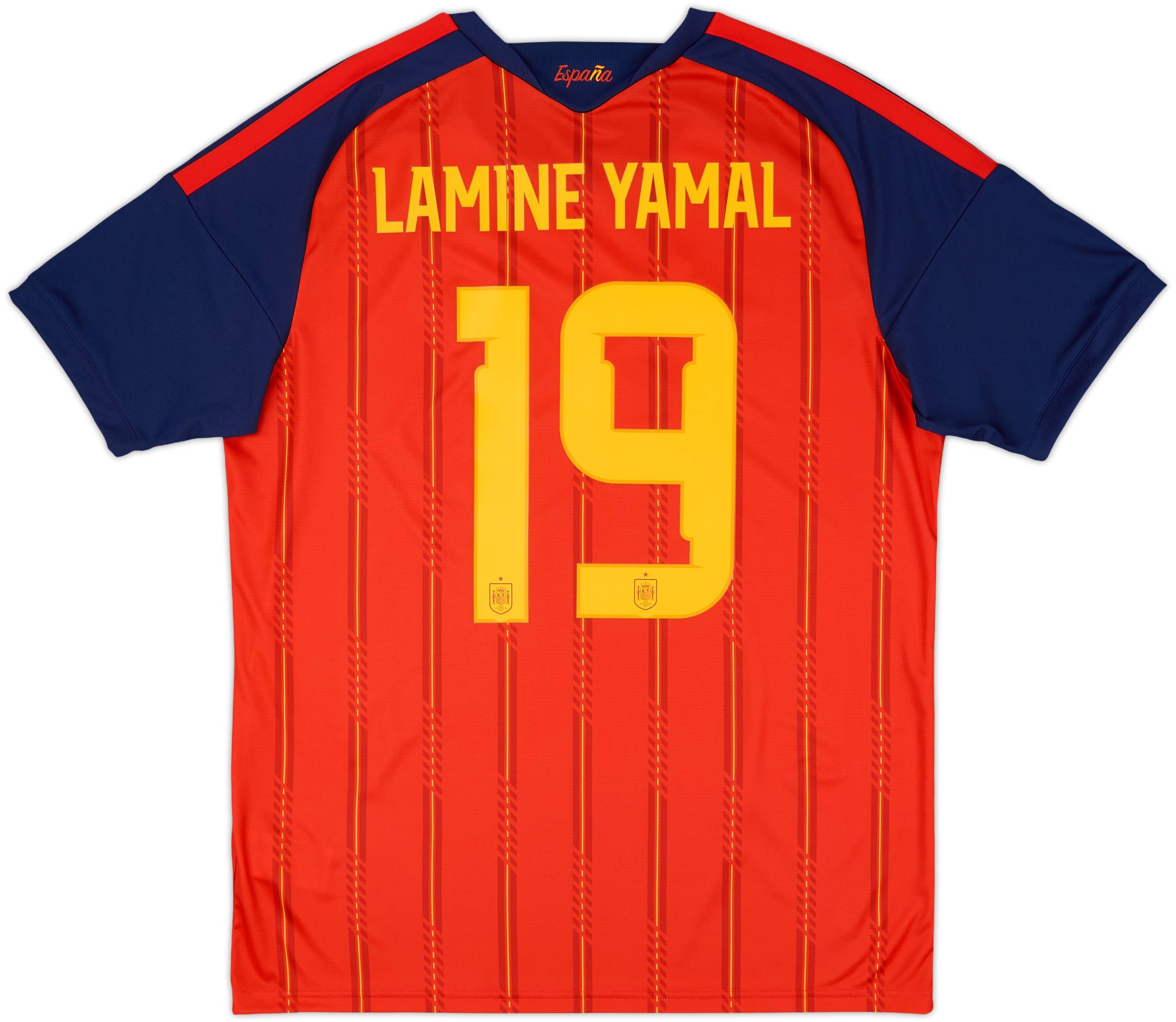2026-27 Spain Home Shirt Lamine Yamal #19