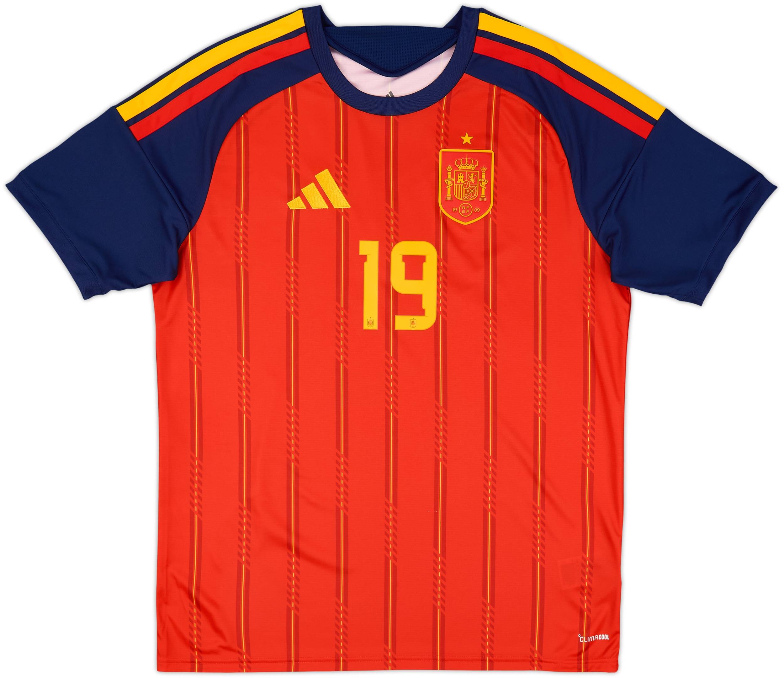 2026-27 Spain Home Shirt Lamine Yamal #19