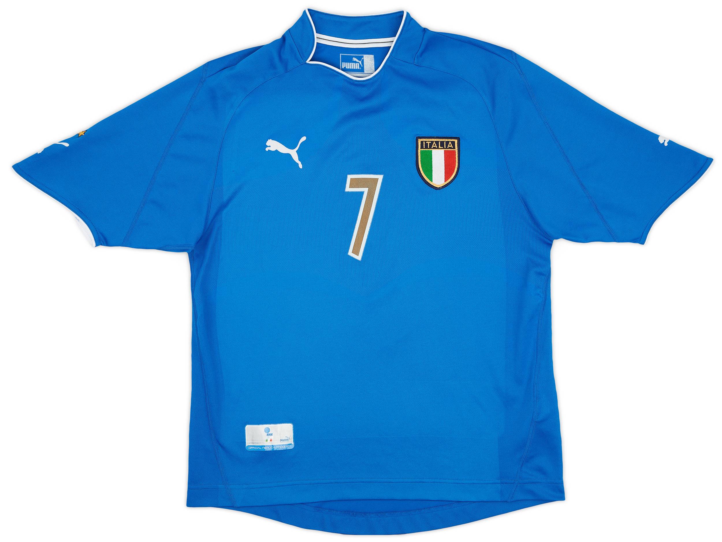 Puma イタリア代表 シャツ DEL PIERO 7 - メルカリ