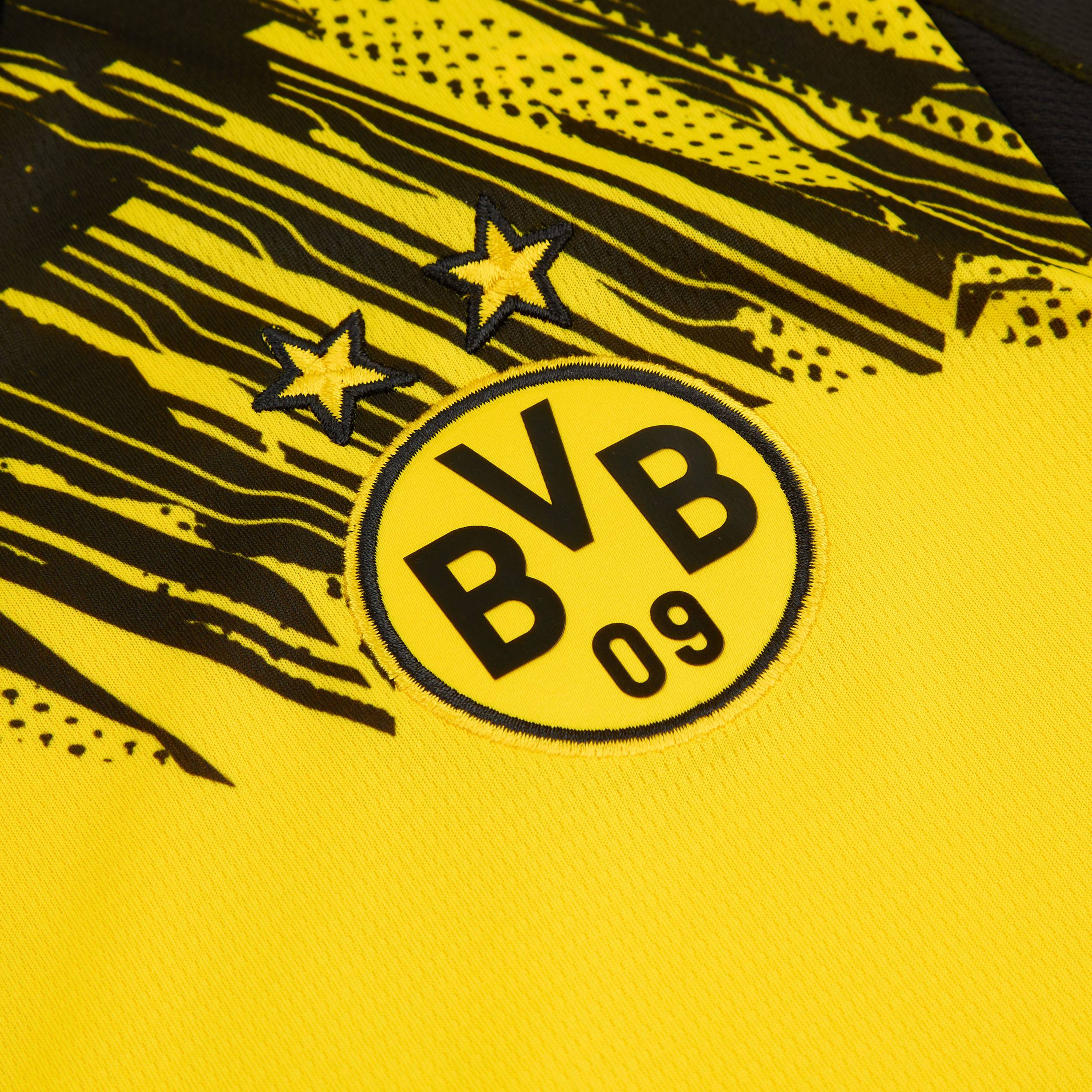 2025-26 Borussia Dortmund Home Shirt Adeyemi #27 (KIDS), image size:2500x2500