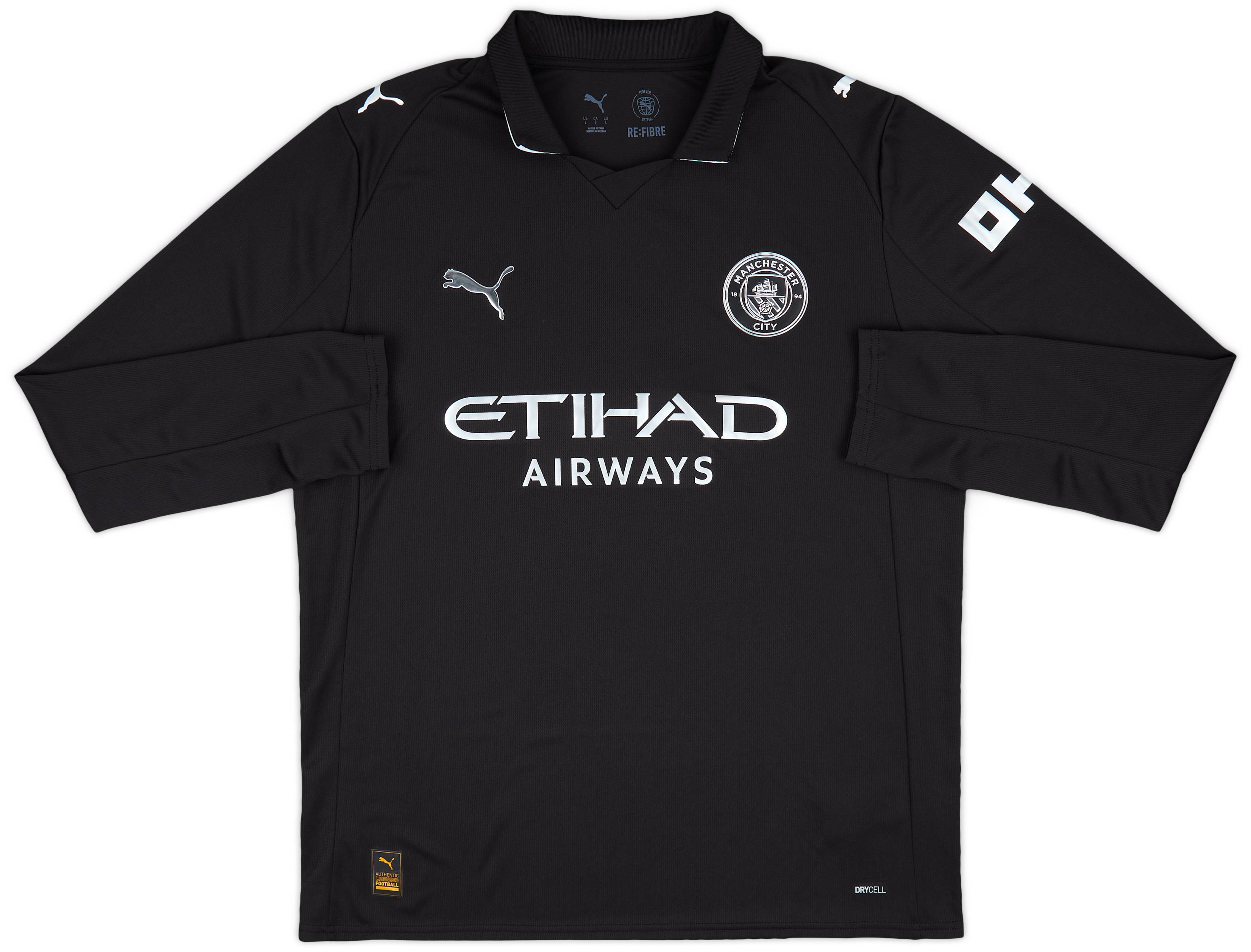 2025-26 Manchester City Away L/S Shirt Haaland #9