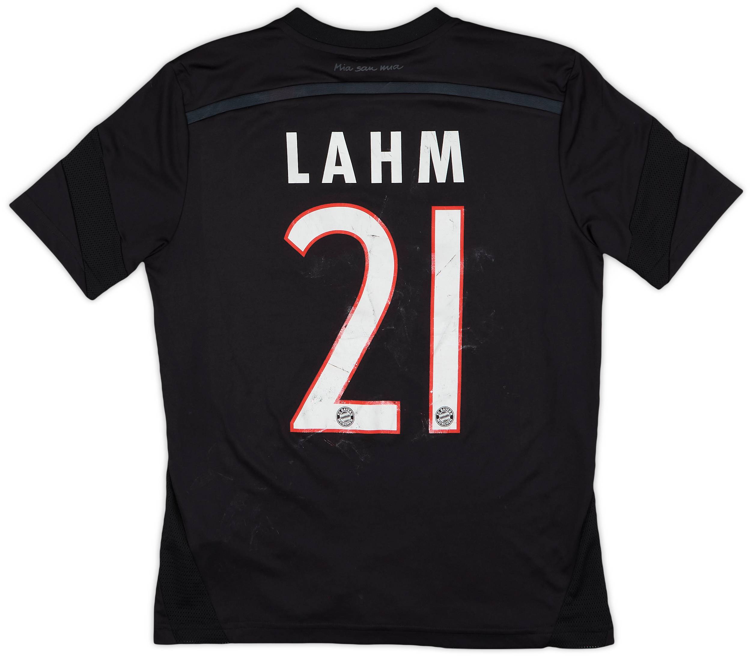 Bayern München 2013-14 Thirdユニ 21 LAHM 2014-15 Bayern Munich Third Shirt Lahm #21 - 4/10 - (L.Boys)