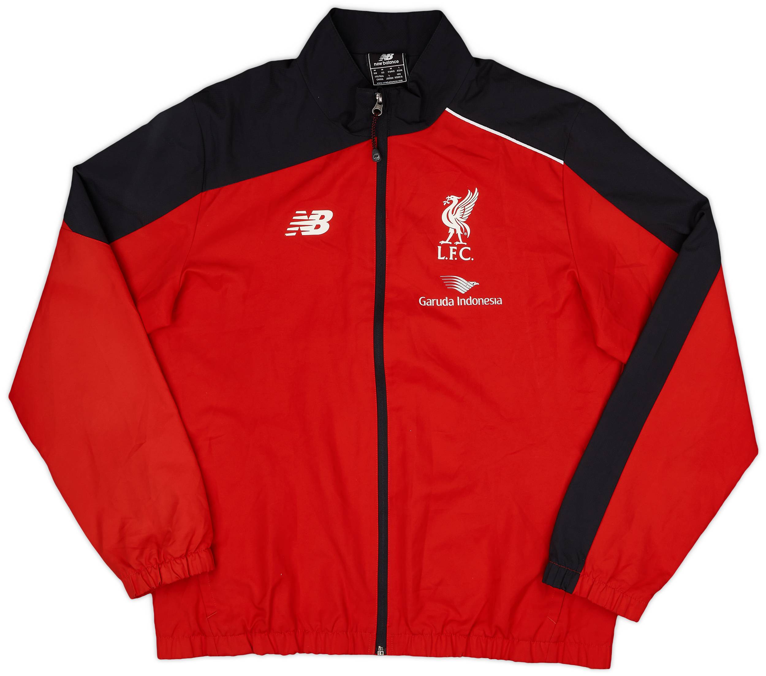 ウェア Liverpool FC New Balance track jacket L 2015-16 Liverpool New Balance Track Jacket - 7/10 - (M)