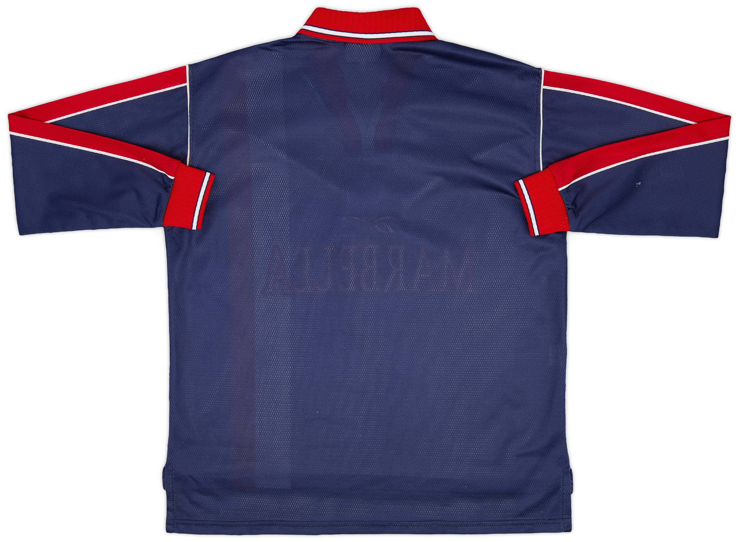 1998-99 Atletico Madrid Player Issue Away L/S Shirt - 8/10 - (M)