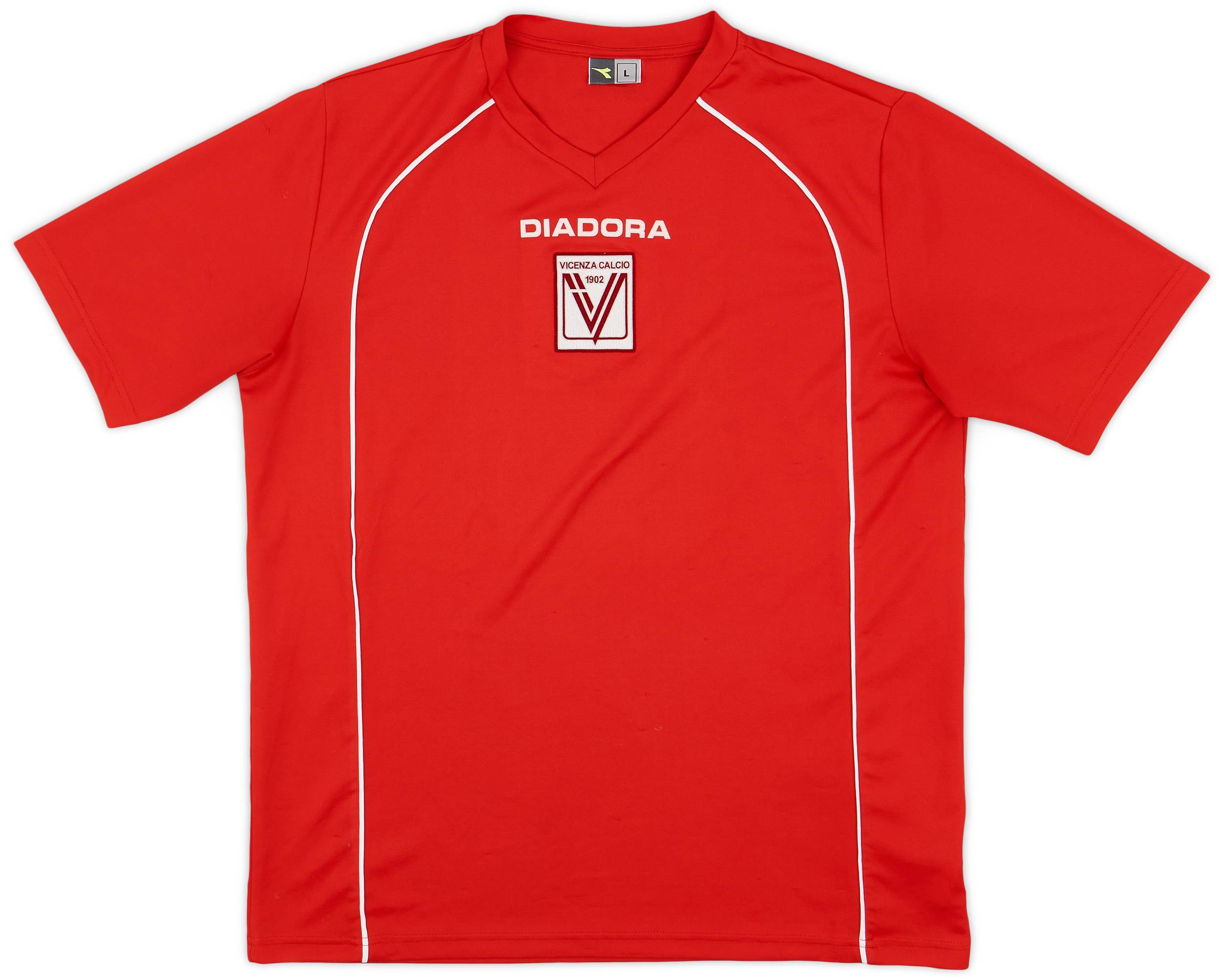 2008-09 Vicenza Diadora Training Shirt - 7/10 - (L)