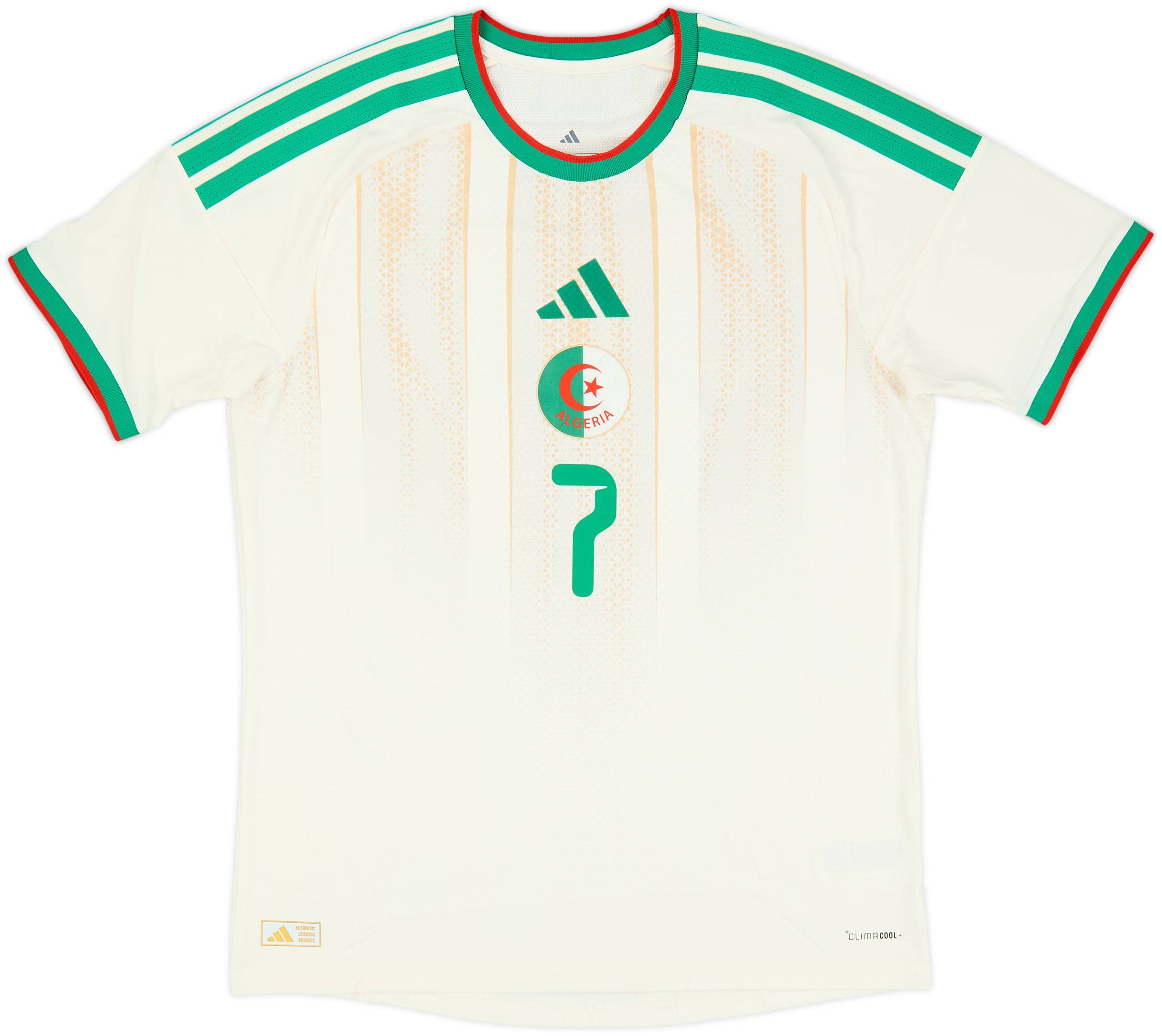 2026-27 Algeria Authentic Home Shirt Mahrez #7