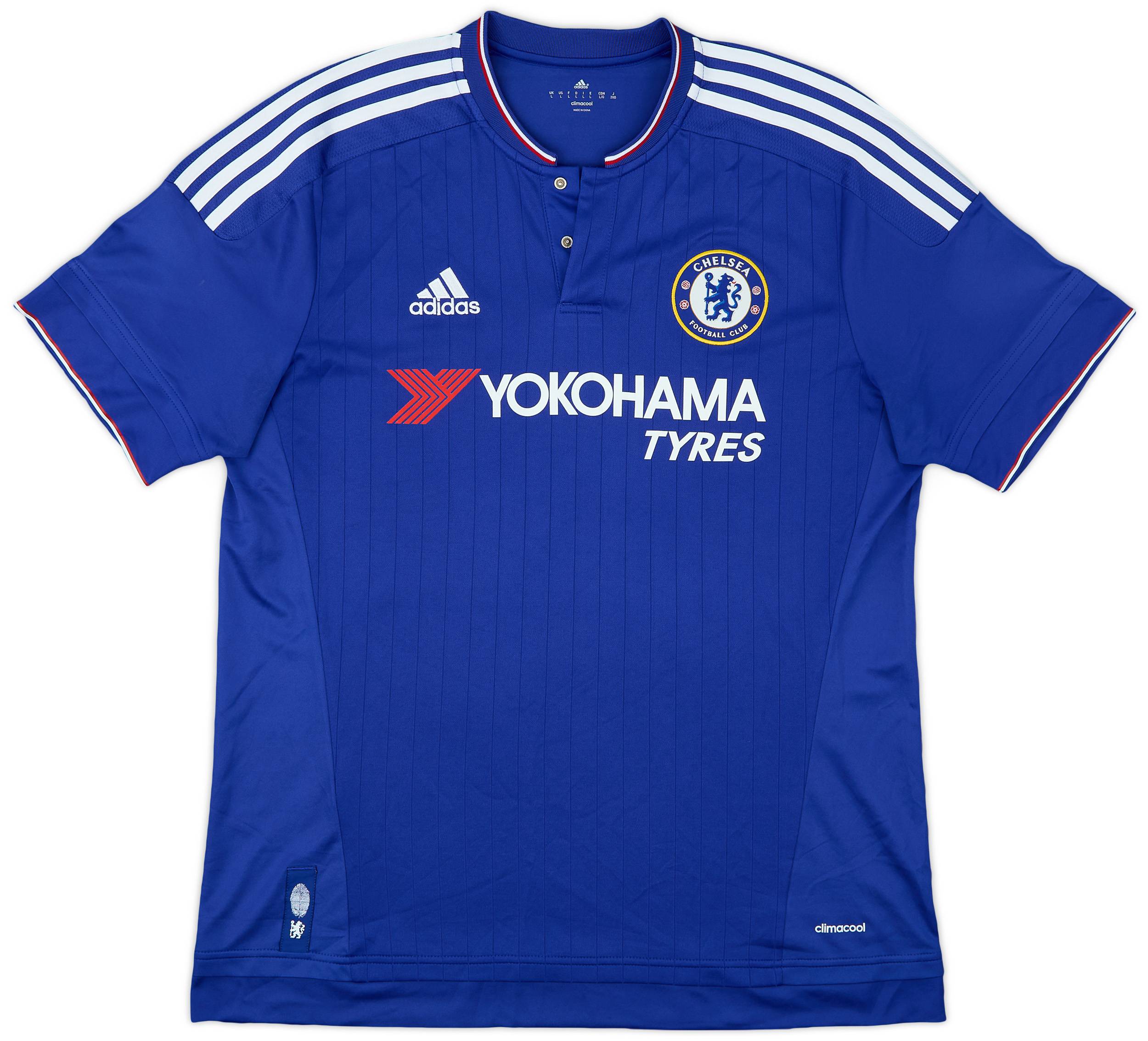 Chelsea FC Fàbregas 4 サッカーシャツ 2016-17 Chelsea Player Issue Third L/S Shirt Fabregas #4 (M)