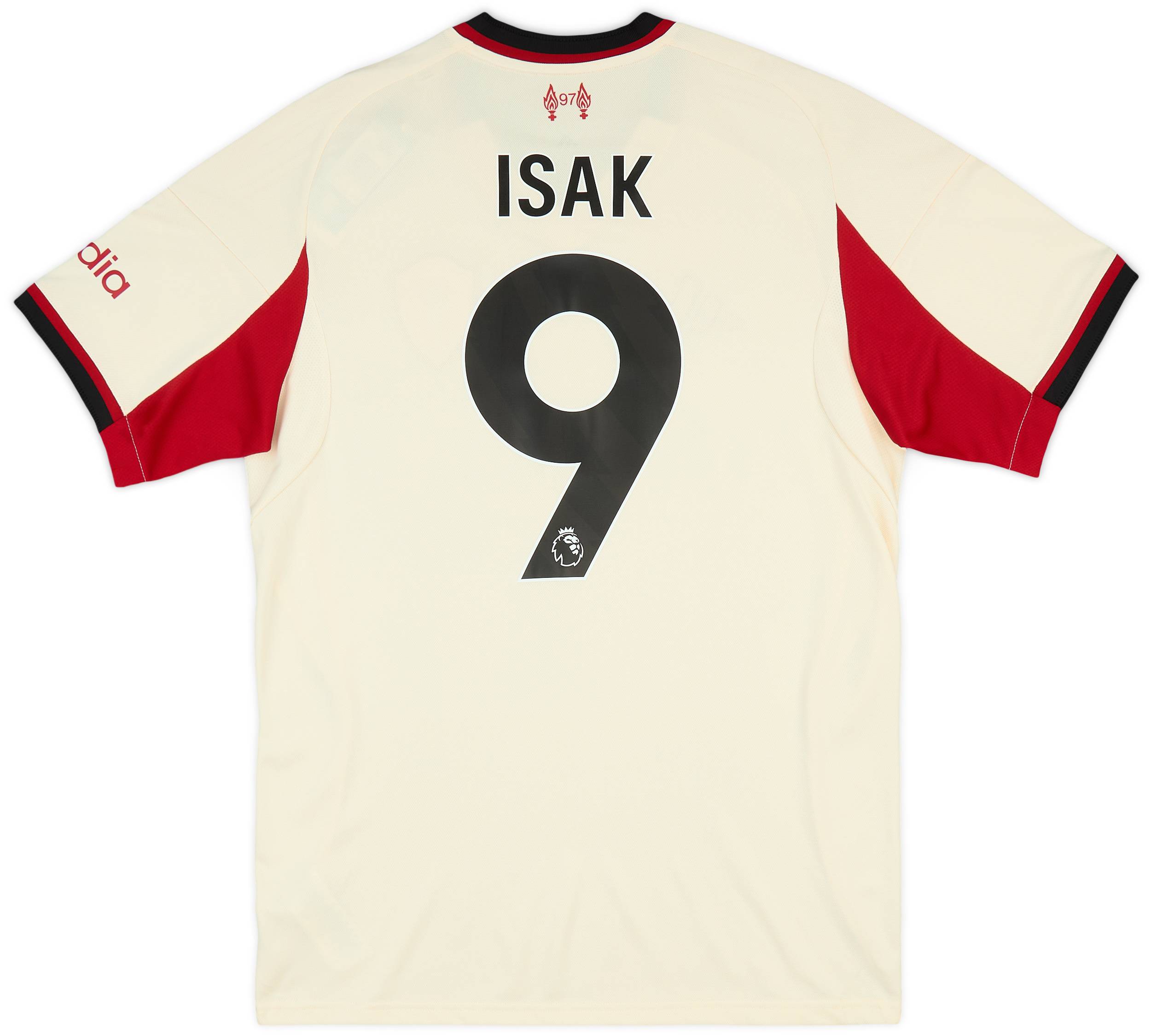 2025-26 Liverpool Away Shirt Isak #9