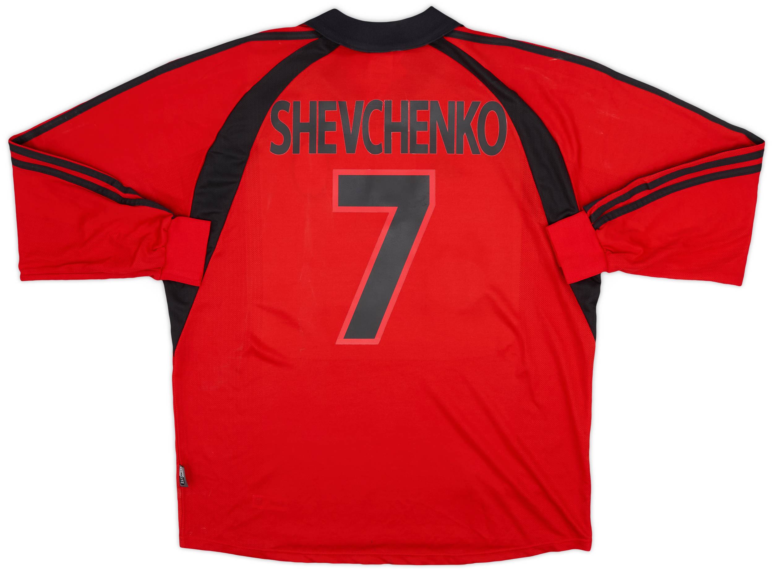 【おトク】 Milan AC 2001-02 Third (XL) #7 Shevchenko Shirt L/S ウェア
