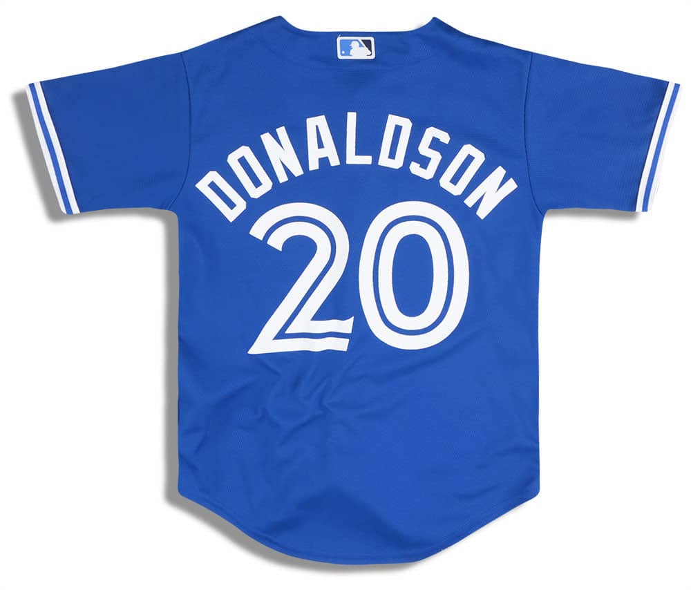 MLB ブルージェイズ　ユニフォーム　DONALDSON Majestic Josh Donaldson Toronto Blue Jays Cool Base Away