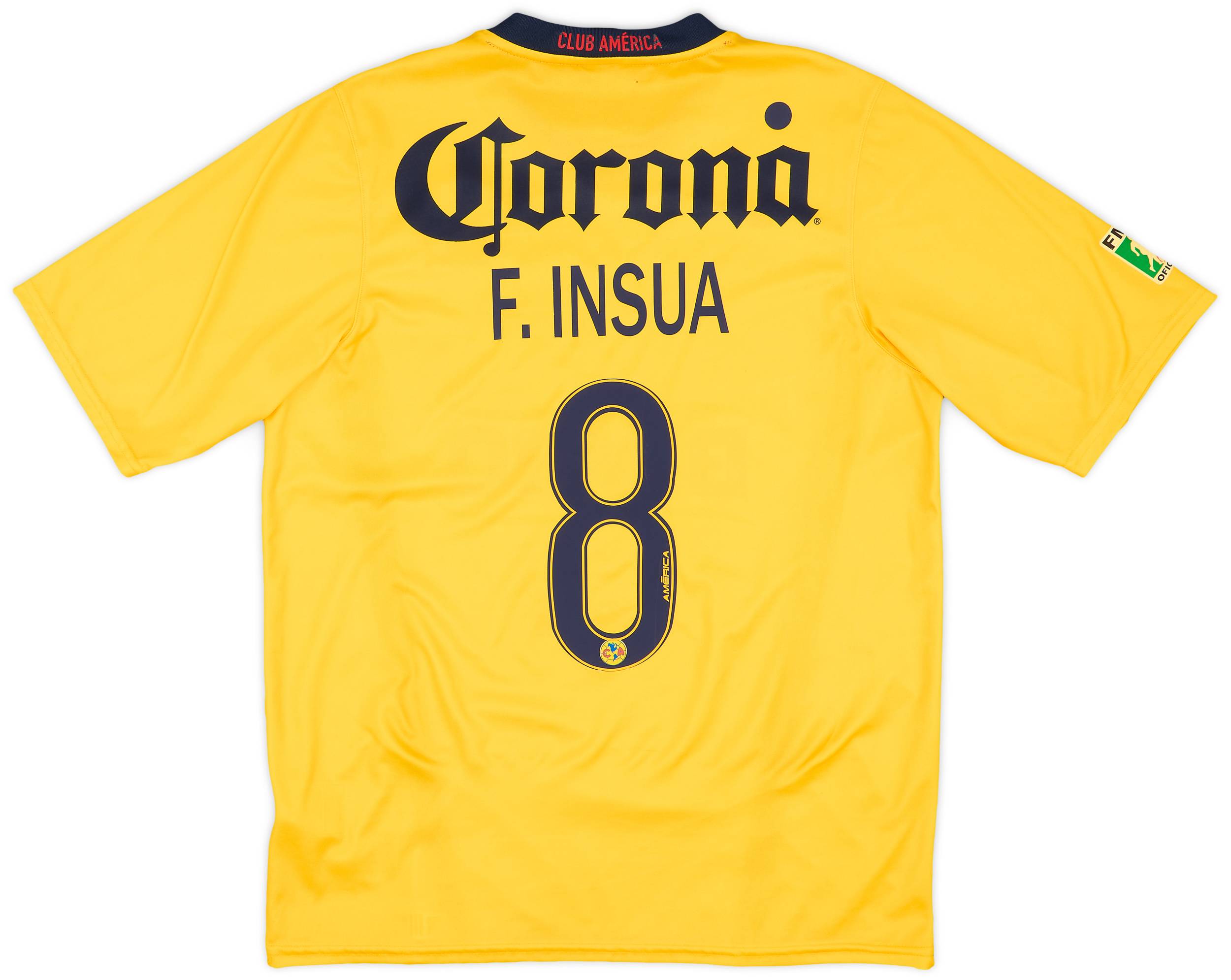 激安大特価！ Home America Club 2008-09 Shirt (M) - 7/10 - #8 Insua F. ウェア