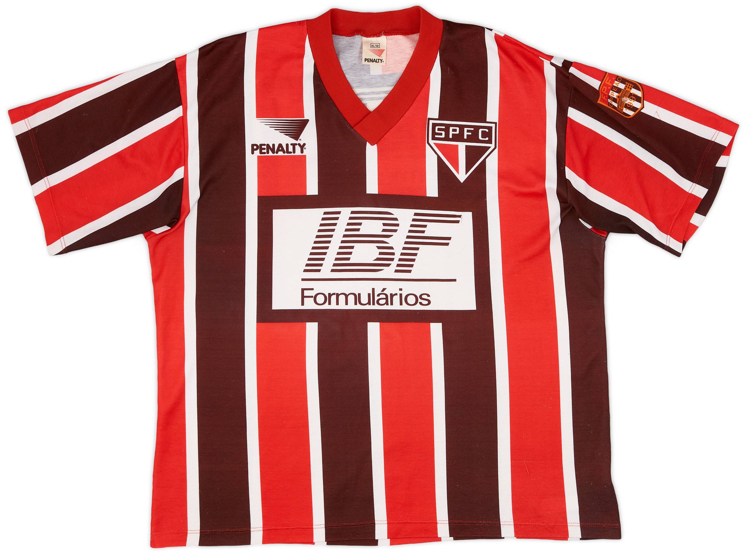 1991-92 Sao Paulo Away Shirt - 8/10 - (XL)