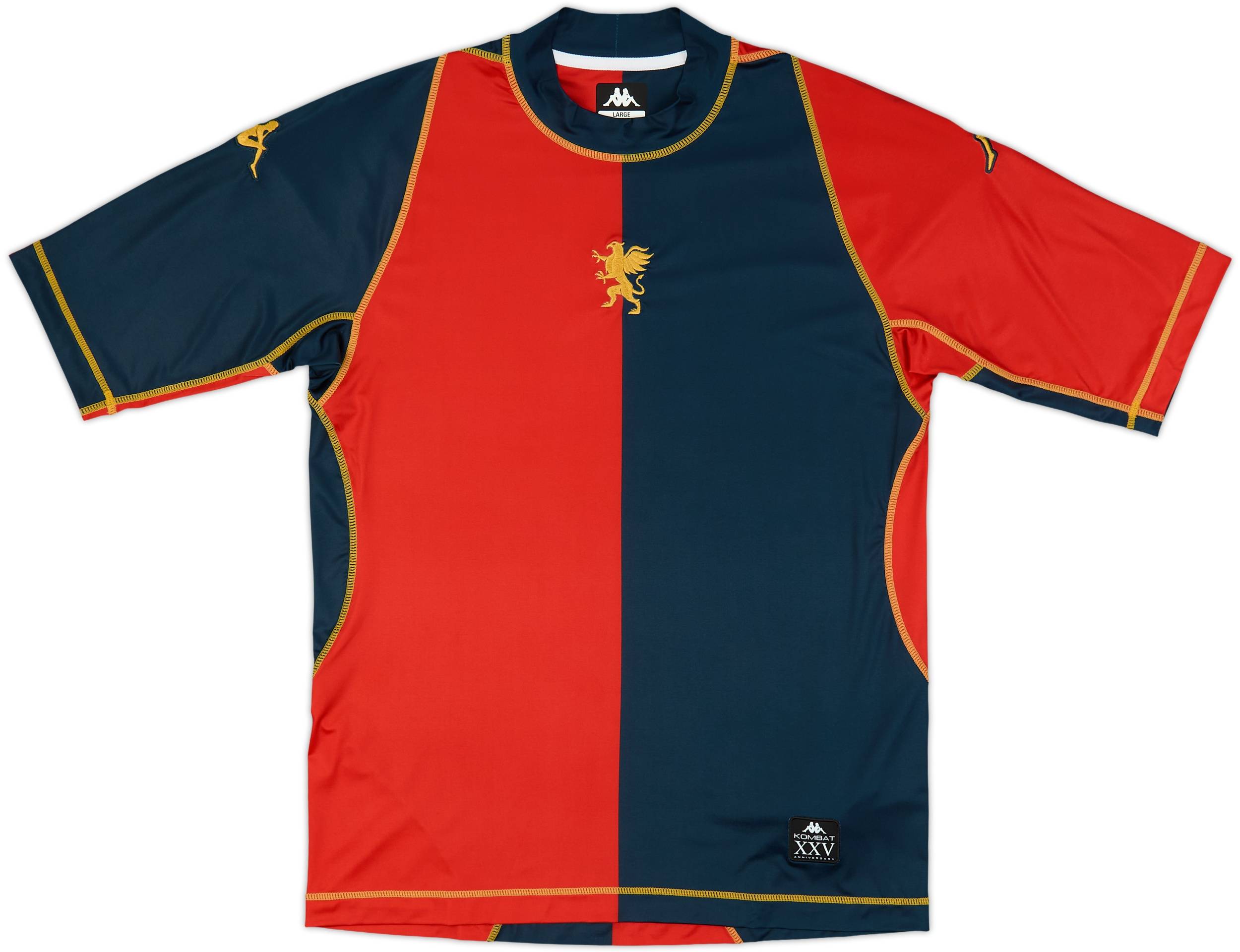 2025-26 Genoa Kappa Kombat XXV Home Shirt