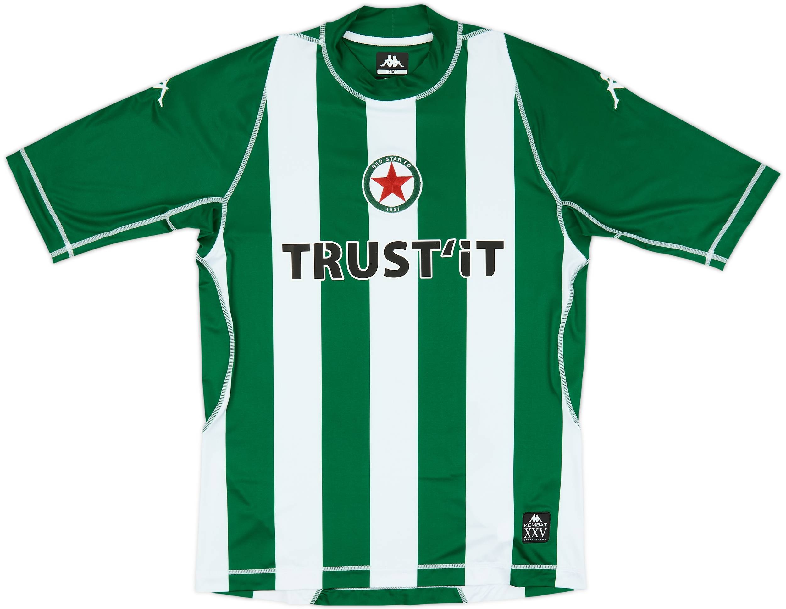 2025-26 Red Star Paris Kappa Kombat XXV Home Shirt
