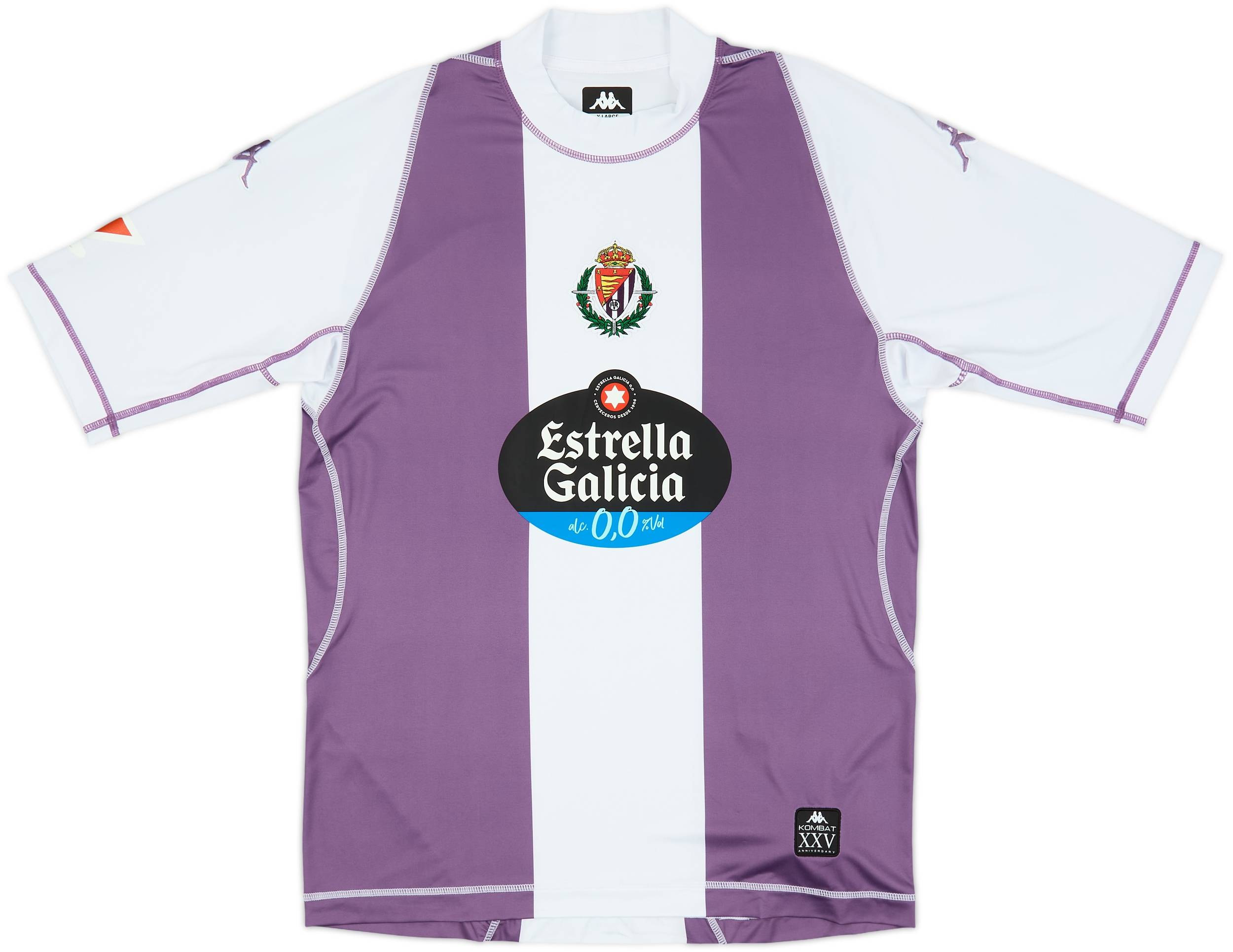 2025-26 Real Valladolid Kappa Kombat XXV Home Shirt