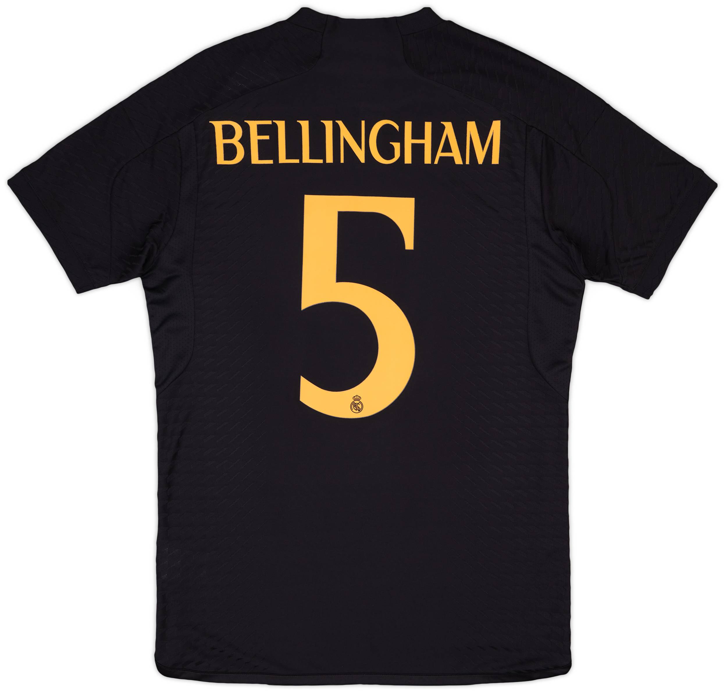 福袋 Third Authentic Madrid Real 2023-24 Shirt #5 Bellingham ウェア