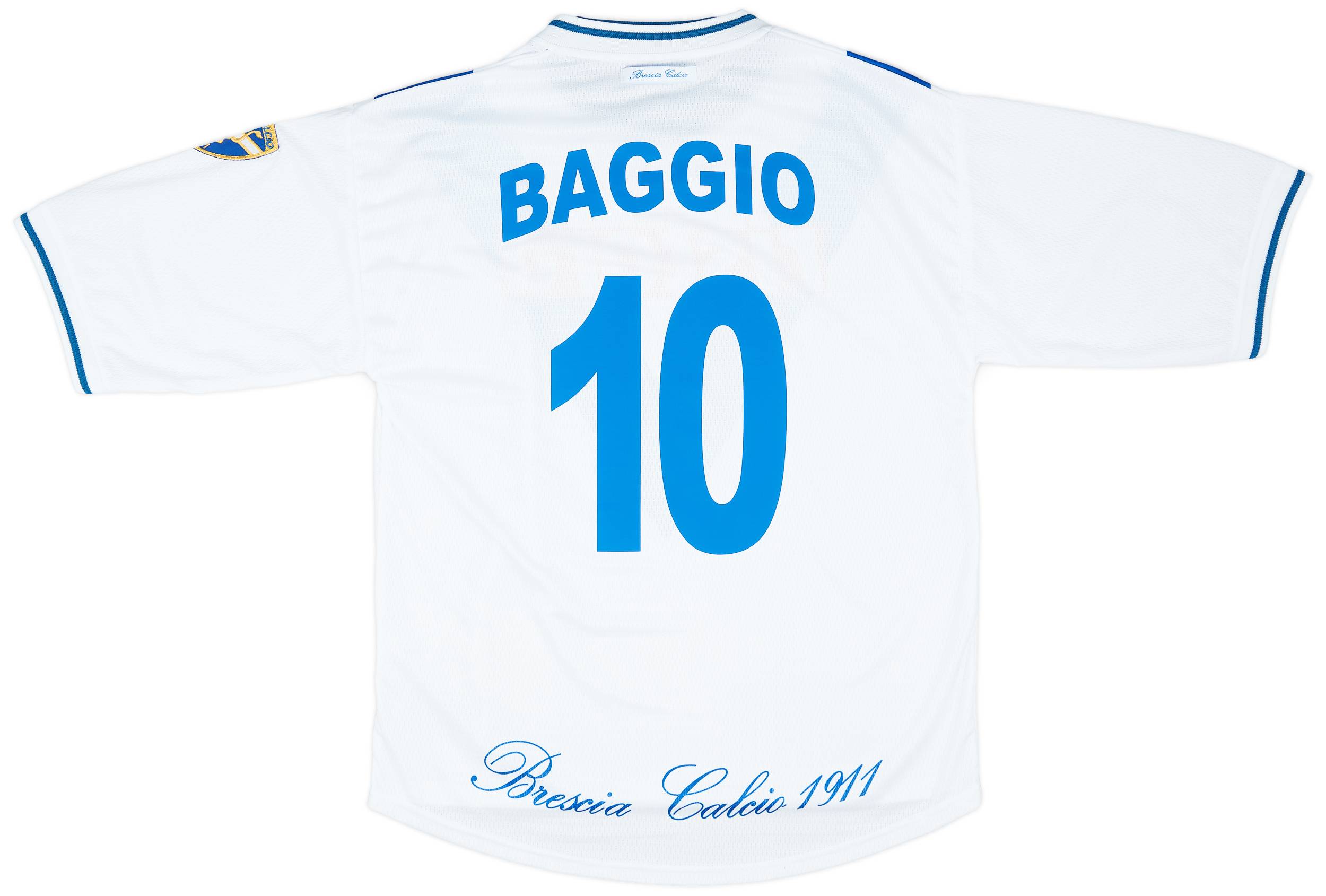 レア　00s umbro Brescia Calcioユニホーム(BAGGIO) UMBRO Roberto Baggio Brescia Jersey XL Serie A Men's Short