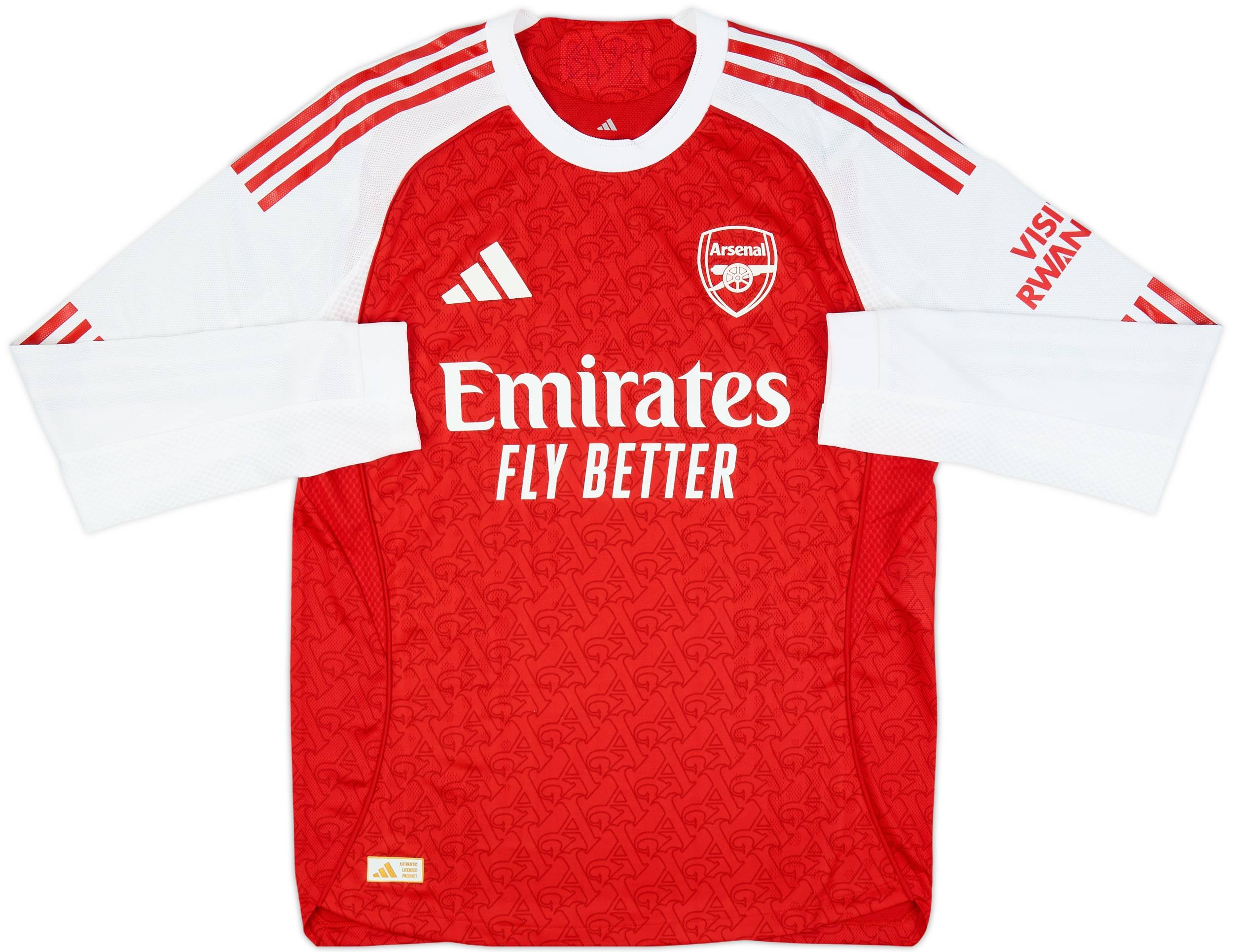 2025-26 Arsenal Authentic Home L/S Shirt Gyokeres #14