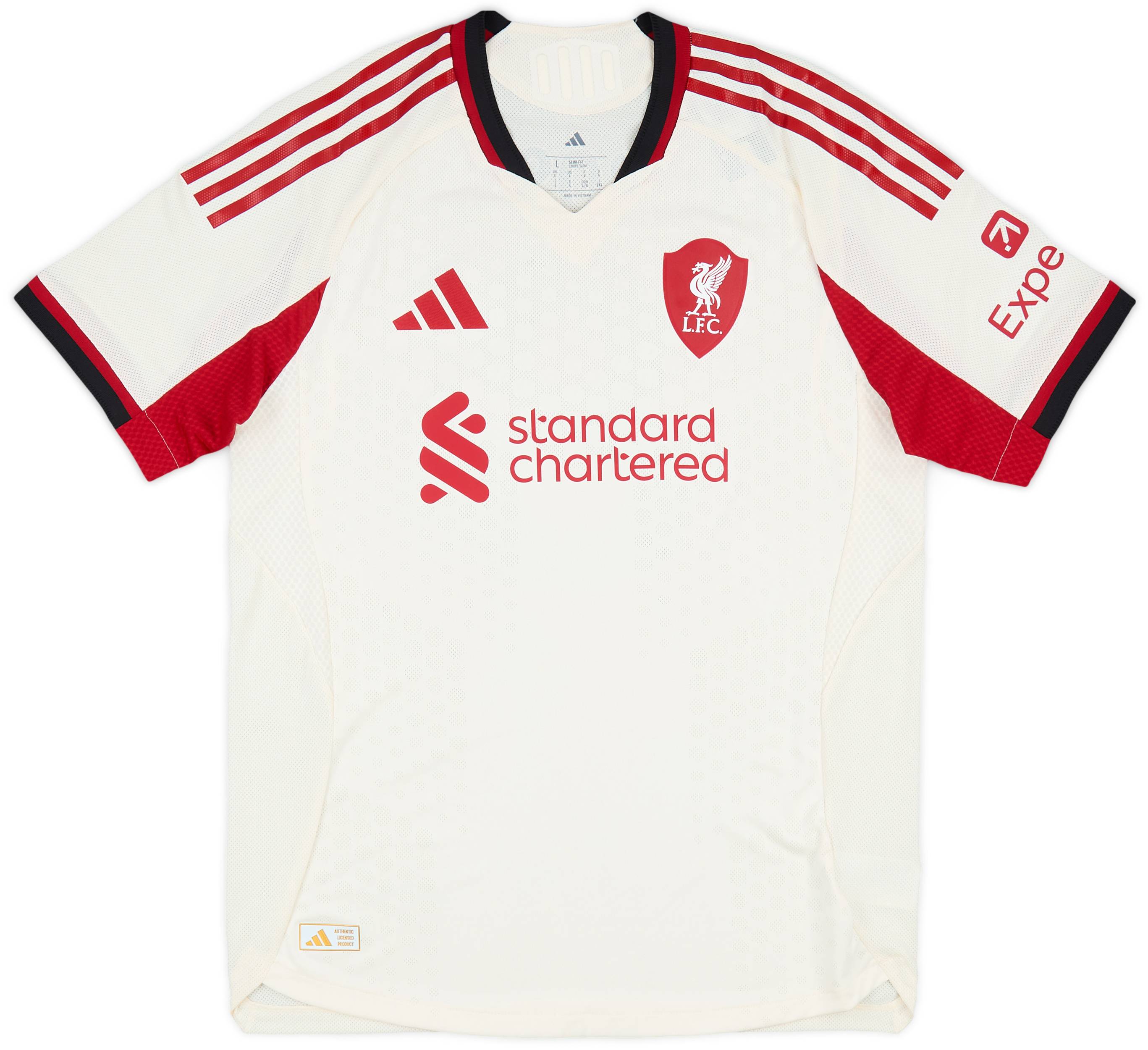 2025-26 Liverpool Authentic Away Shirt Szoboszlai #8