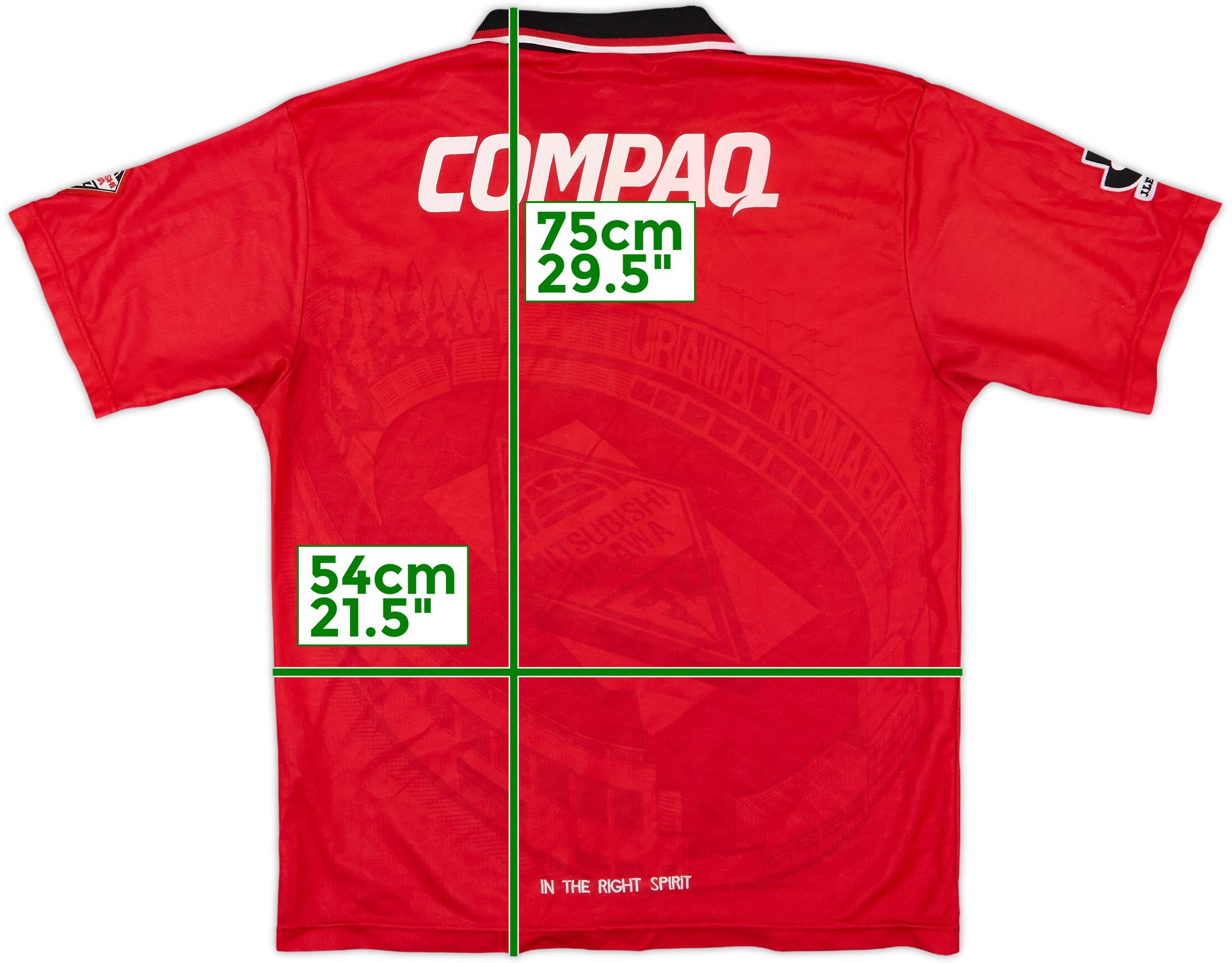 1997 Urawa Red Diamonds Home Shirt - 8/10 - (L)