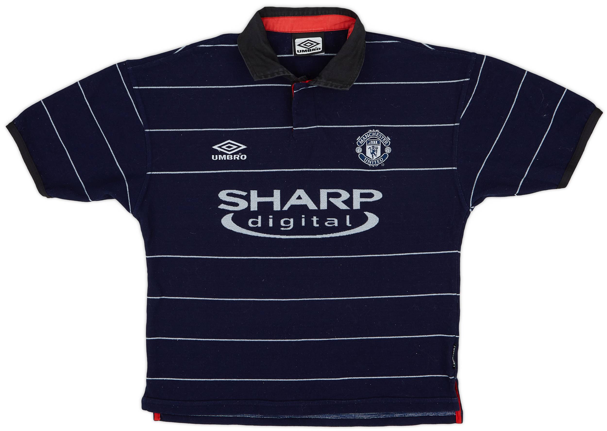 1999-00 Manchester United Away Shirt - 8/10 - (Y)