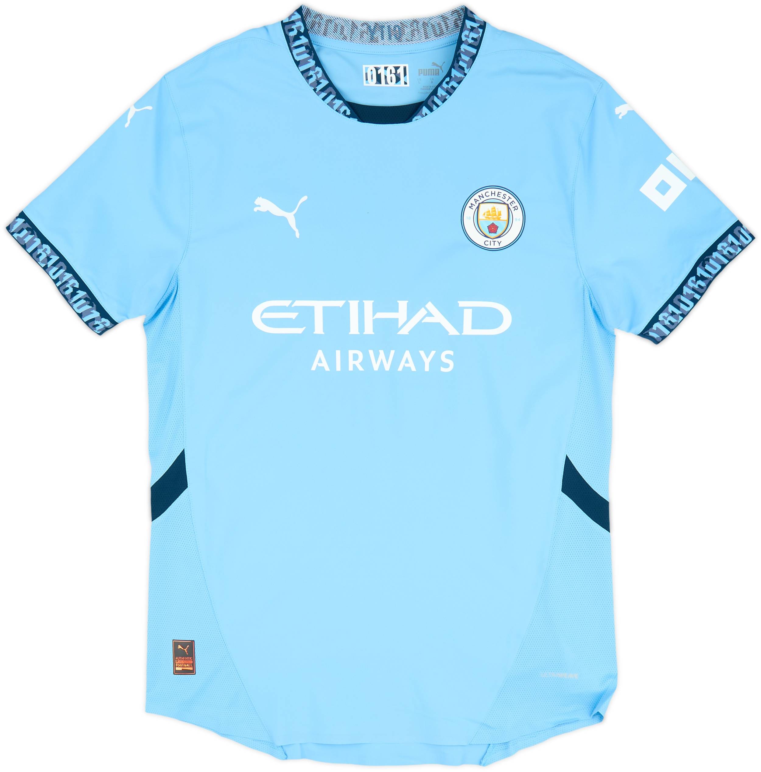 2024-25 Manchester City Authentic Home Shirt De Bruyne #17