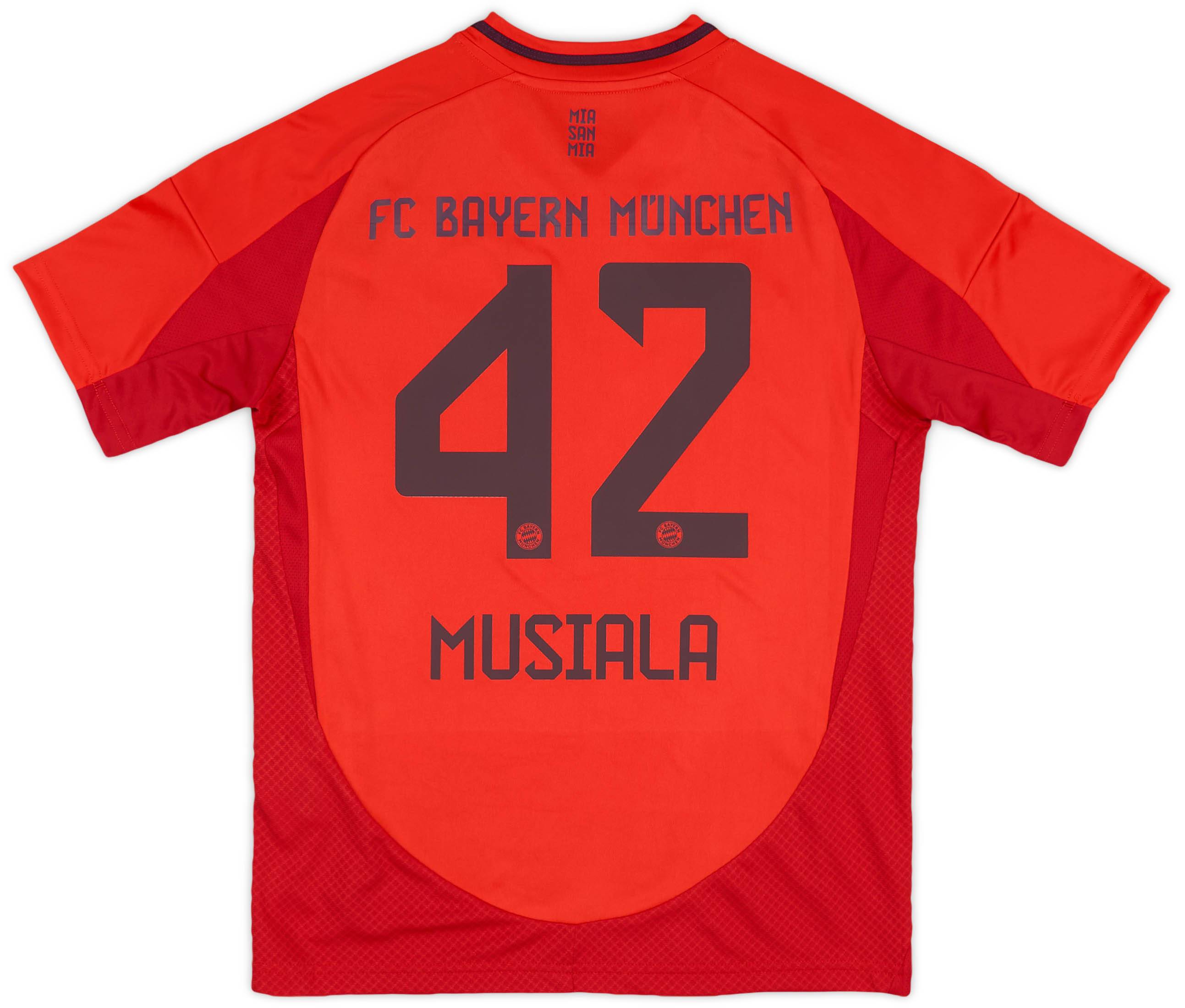 adidas Bayern Munich Authentic Home Musiala 42 Shirt 2023