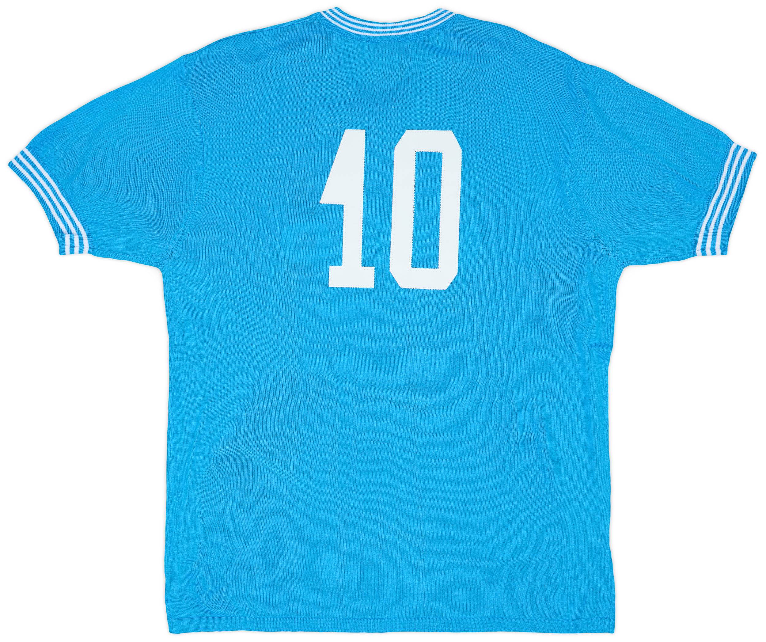 1984-85 Napoli Linea Time Reissue Home Shirt #10 (Maradona)