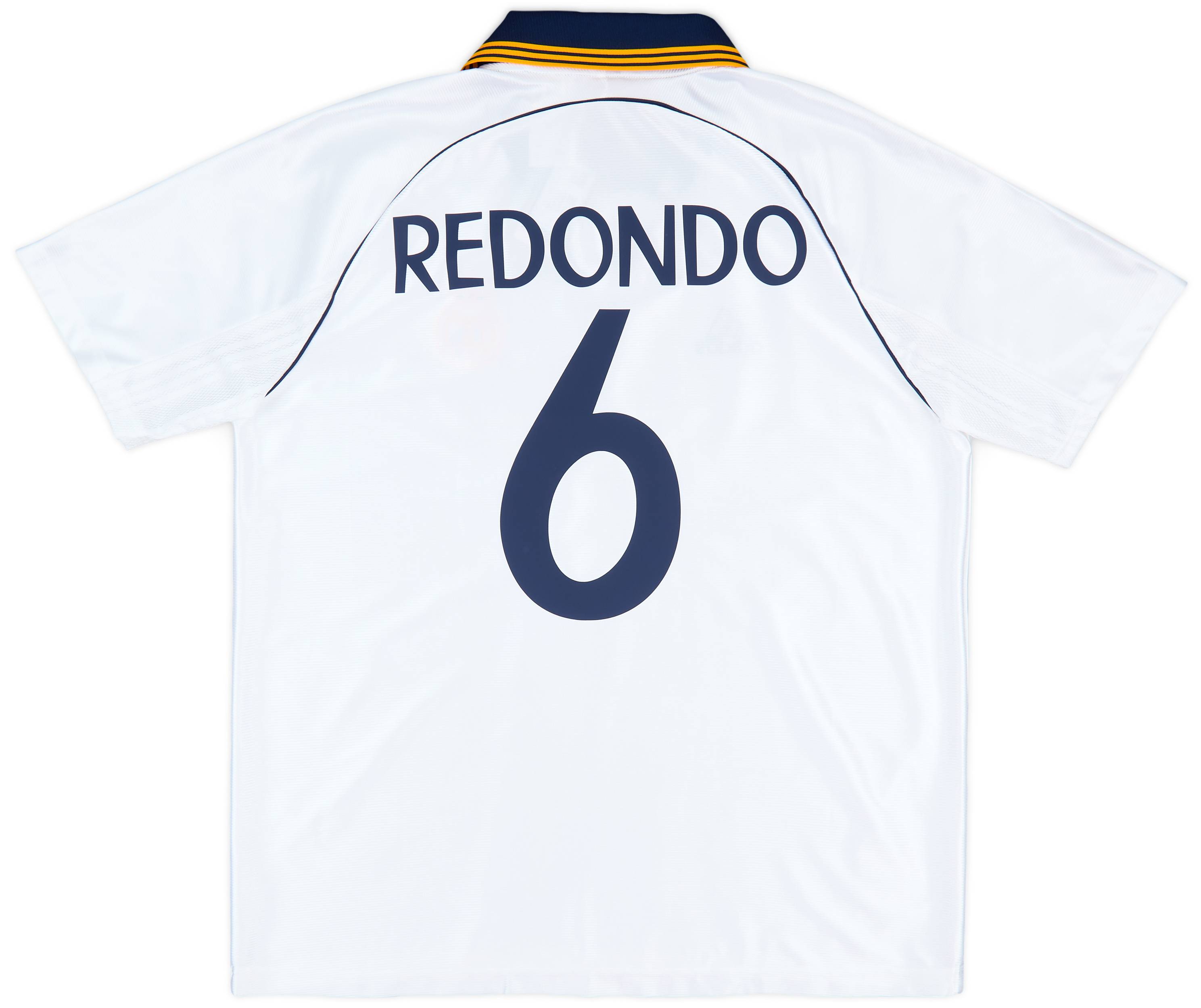 選ぶなら 1999-00 Real Madrid adidas Reissue Home Shirt Redondo #6 ウェア