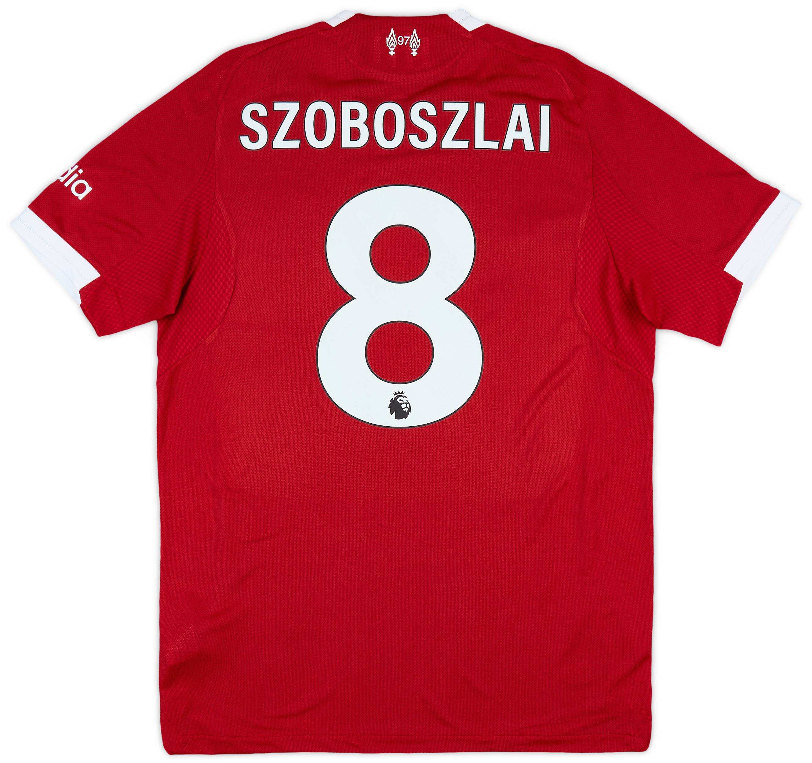 2025-26 Liverpool Authentic Home Shirt Szoboszlai #8