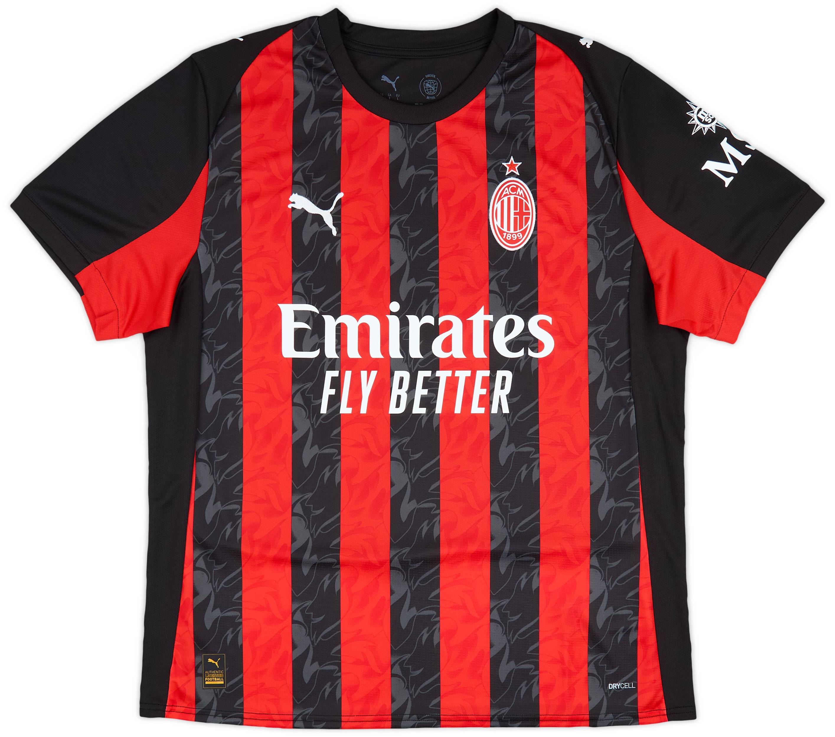 2025-26 AC Milan Home Shirt Gimenez #7