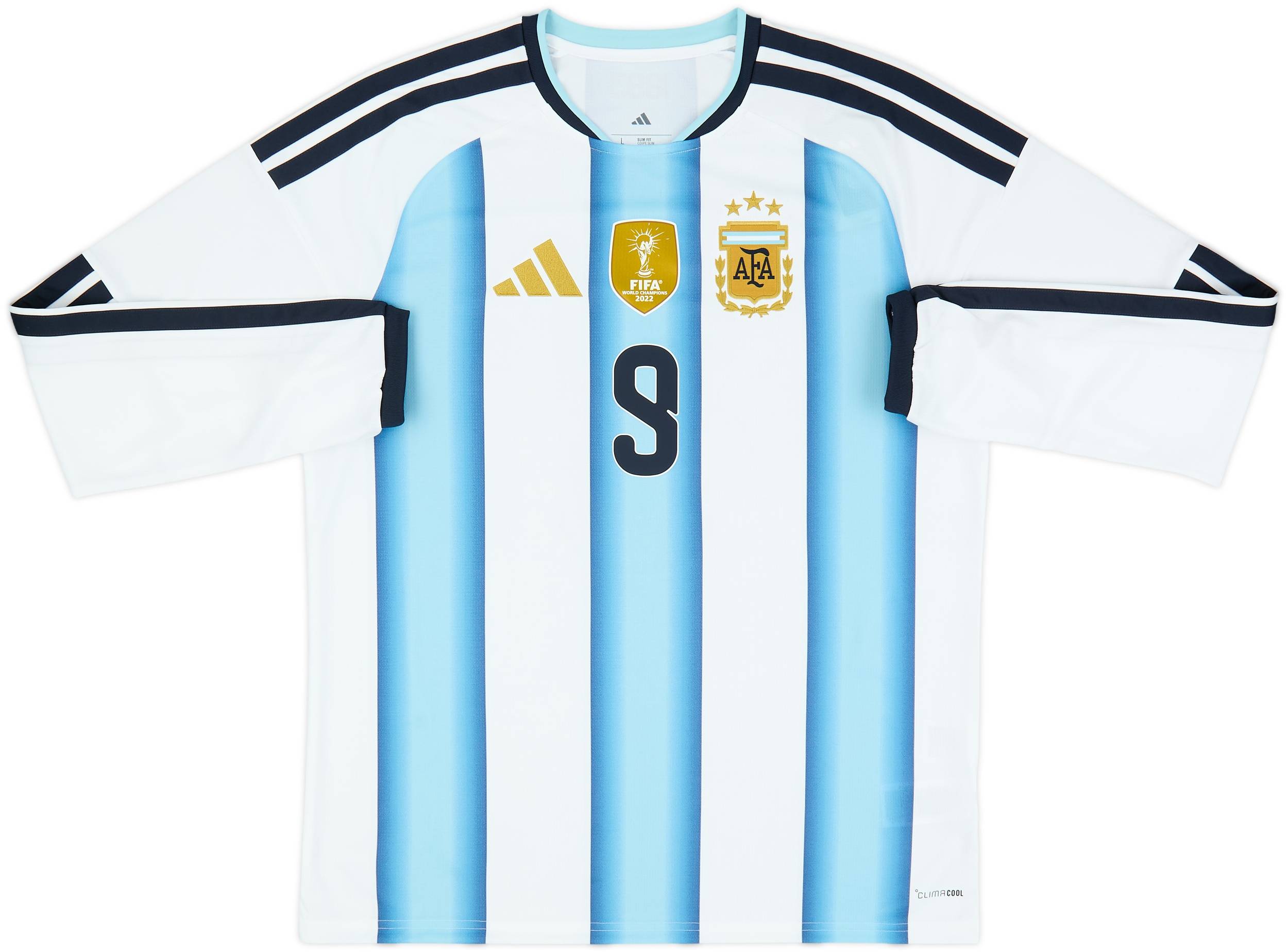 2026-27 Argentina Home L/S Shirt J.Alvarez #9