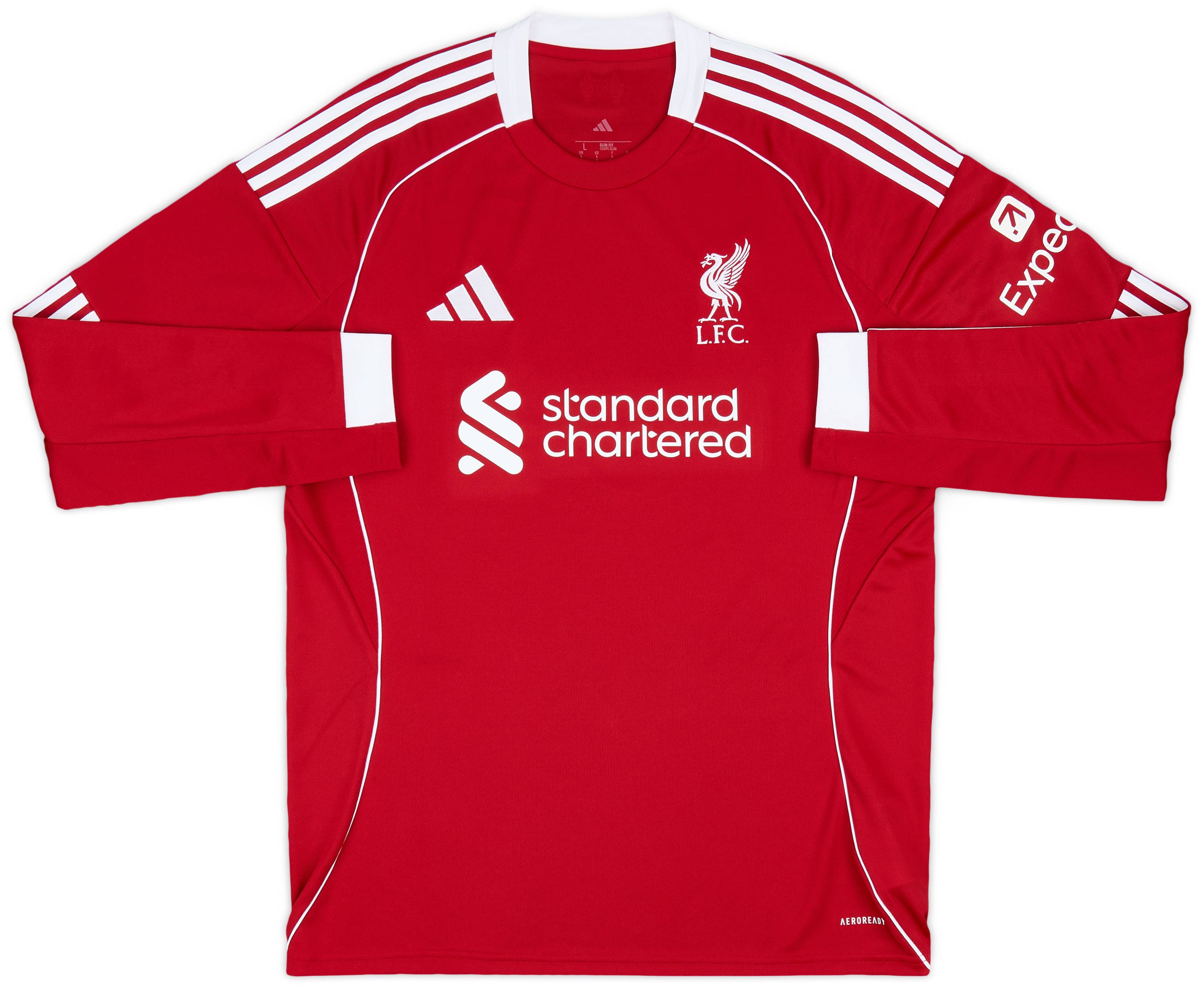 新品 リバプール 25/26 VIRGIL 4 シャツ 半袖 LFC adidas Mens 25/26 Home Jersey - VIRGIL-4 - Premier League