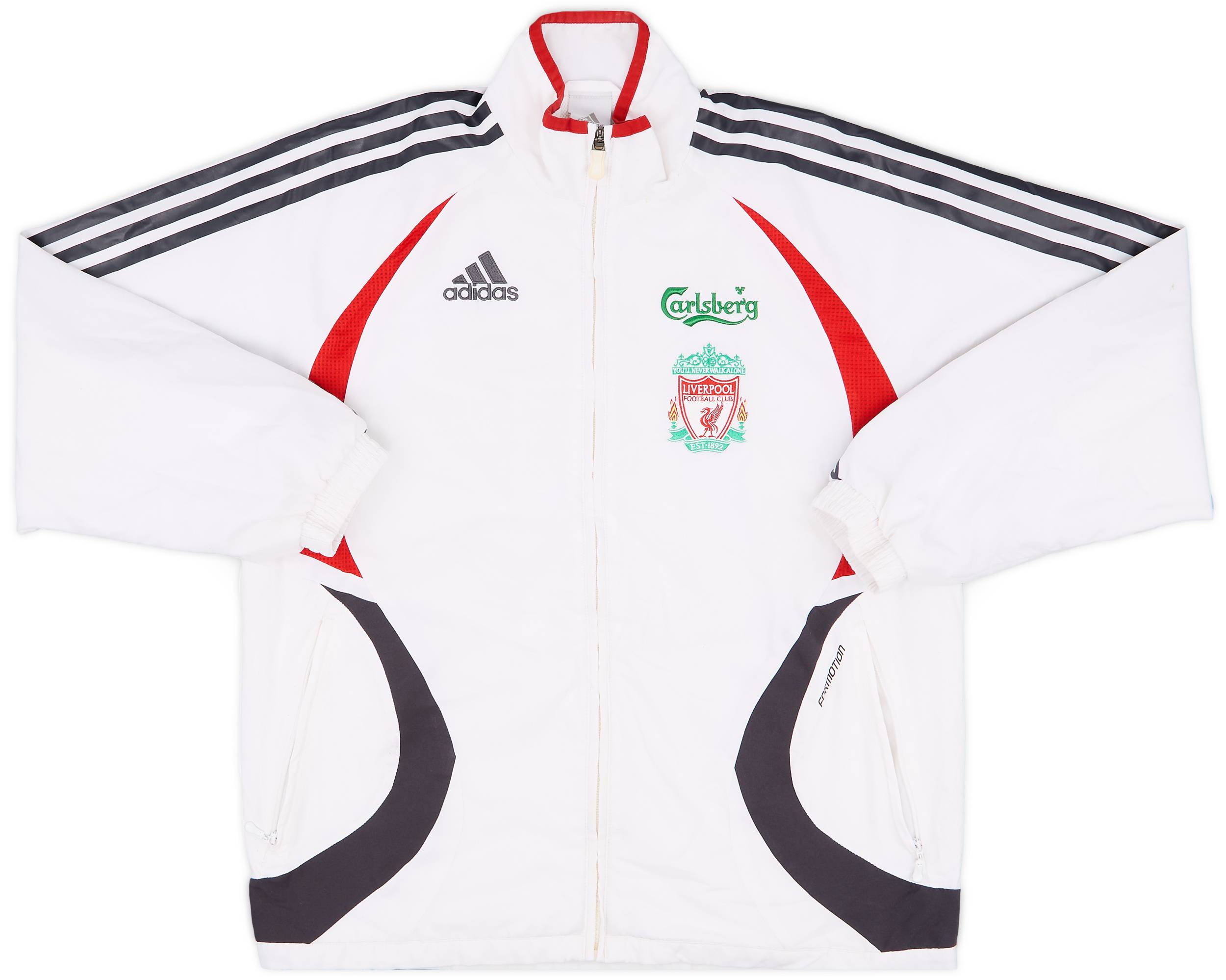 adidas LIVERPOOL FC ジャージ　ウォームアップウェア 2006-07 Liverpool adidas Formotion Track Jacket - 7/10 - (XS/S)