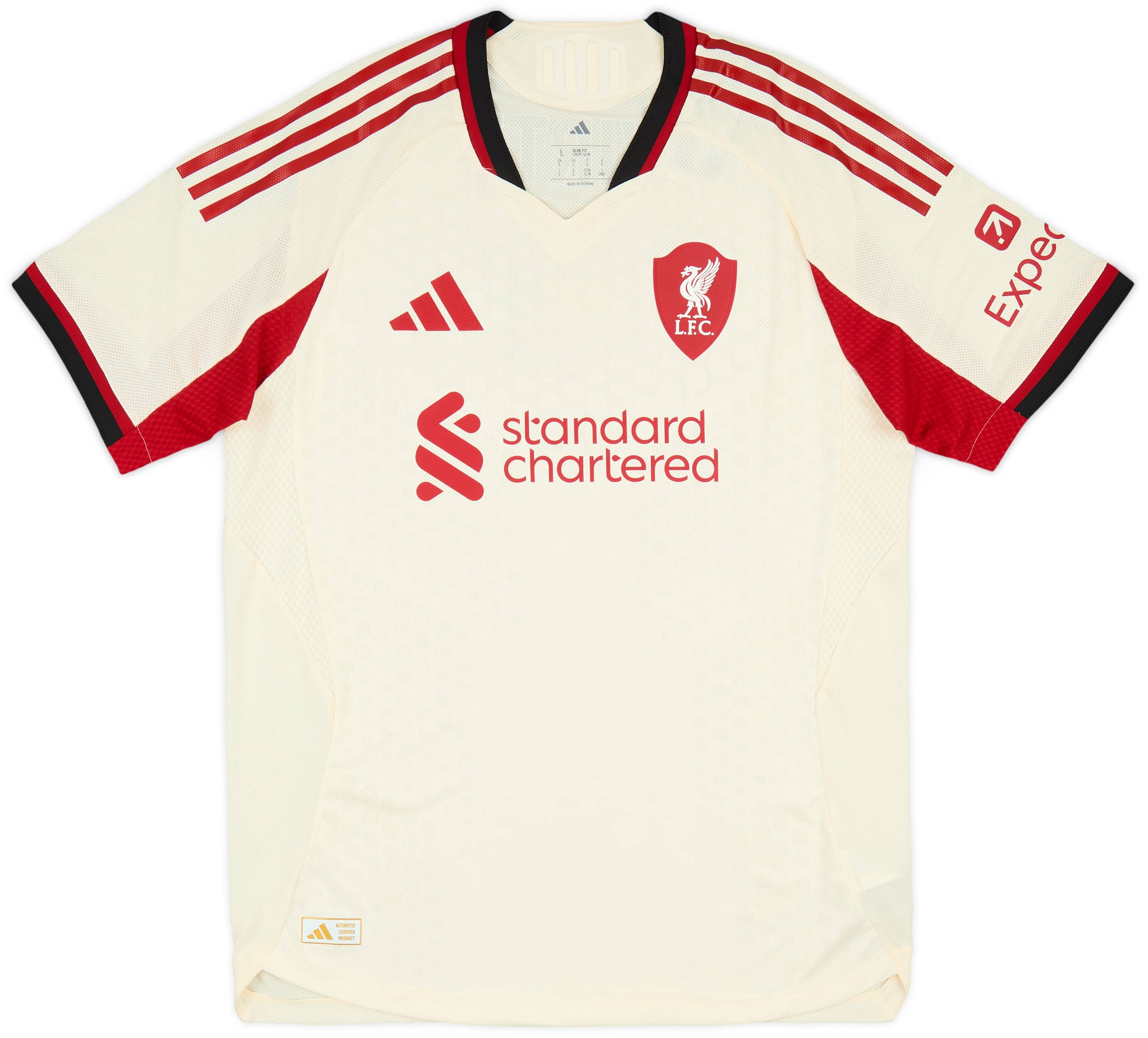 2025-26 Liverpool Authentic Away Shirt Wirtz #7