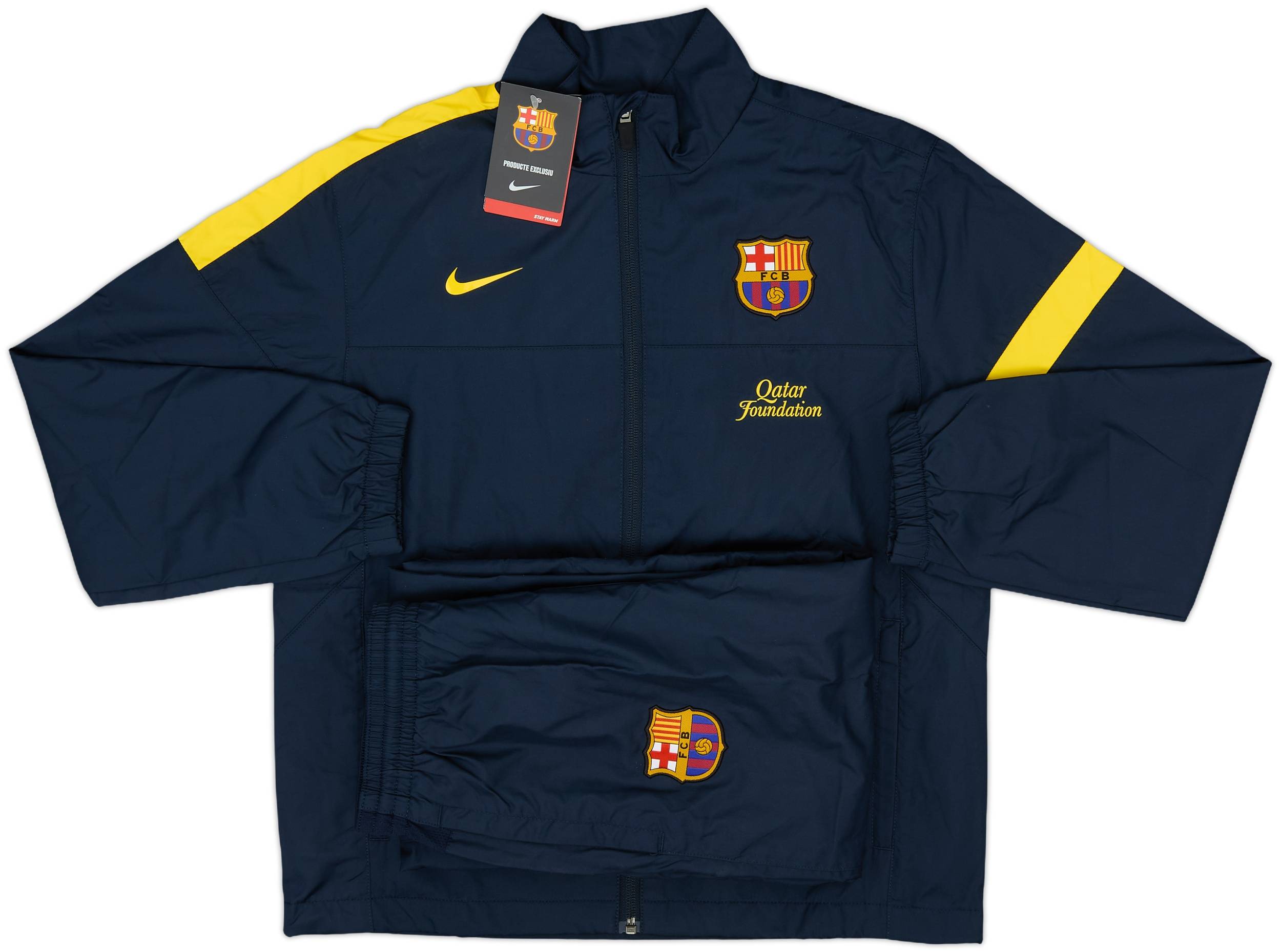 Nike FC Barcelona ジャージ　ネイビー 2012-13 Barcelona Nike Full Tracksuit (L.Boys)