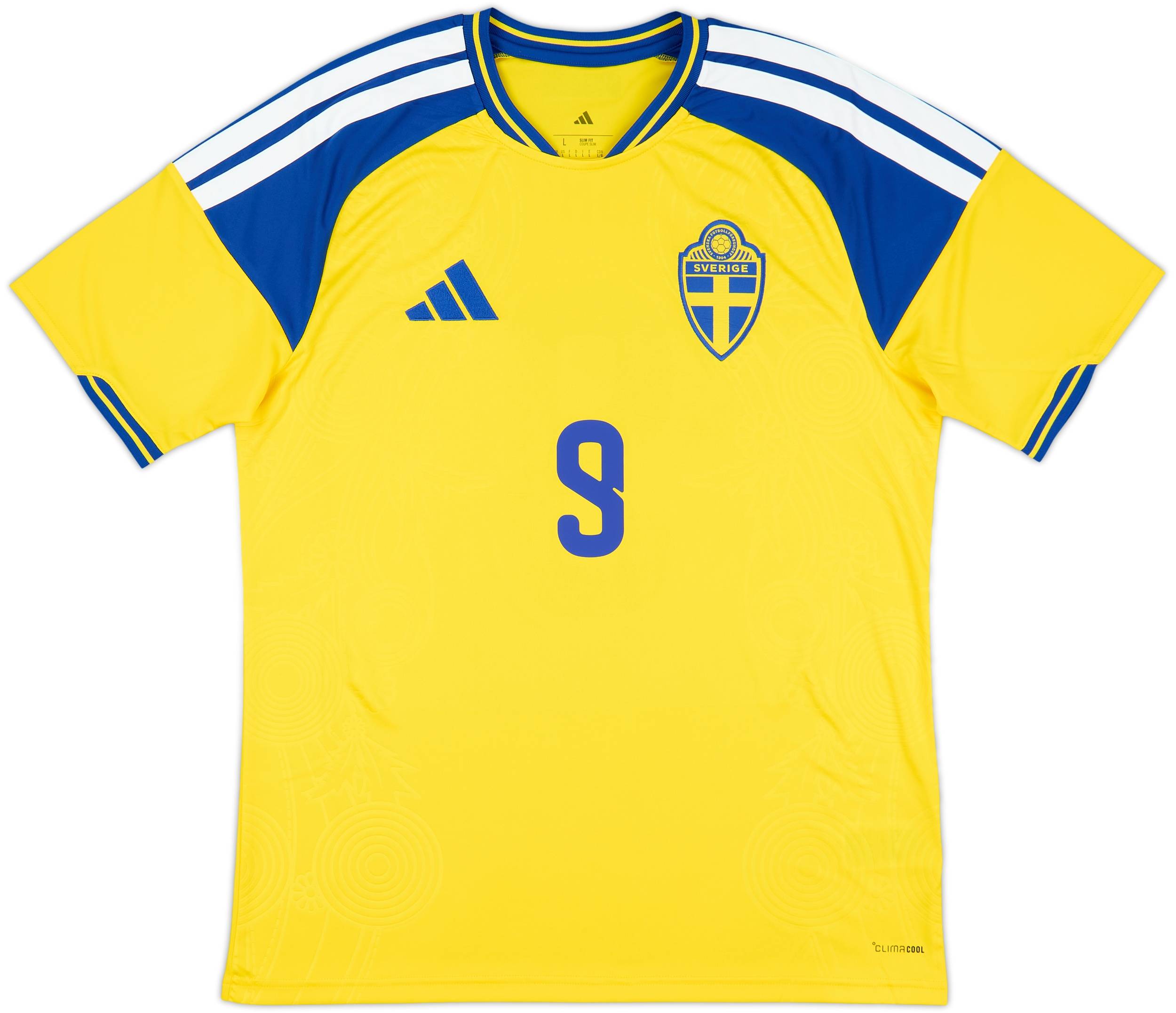 2026-27 Sweden Home Shirt Isak #9