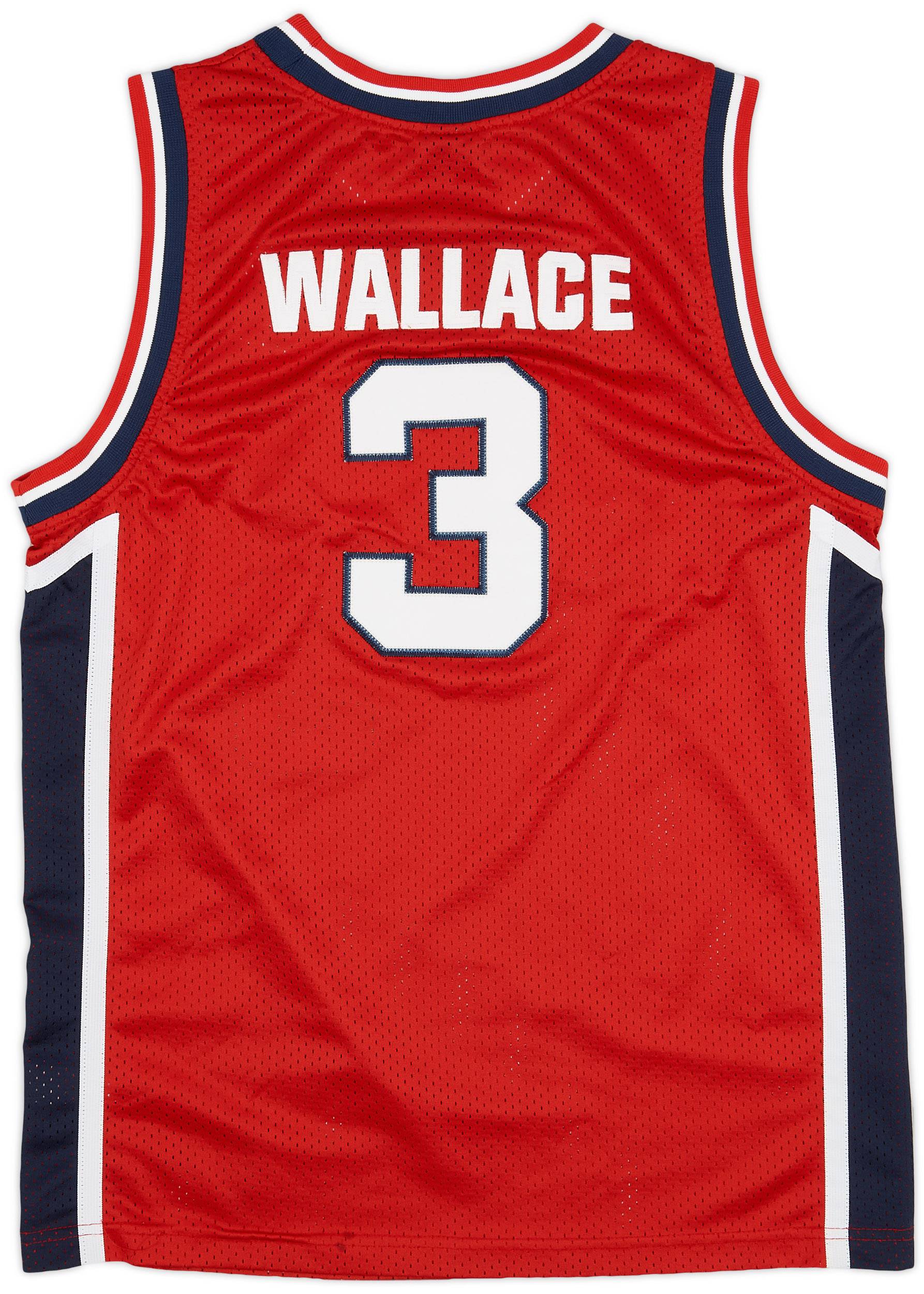 2005-06 Detroit Pistons Wallace #3 Reebok Swingman Jersey