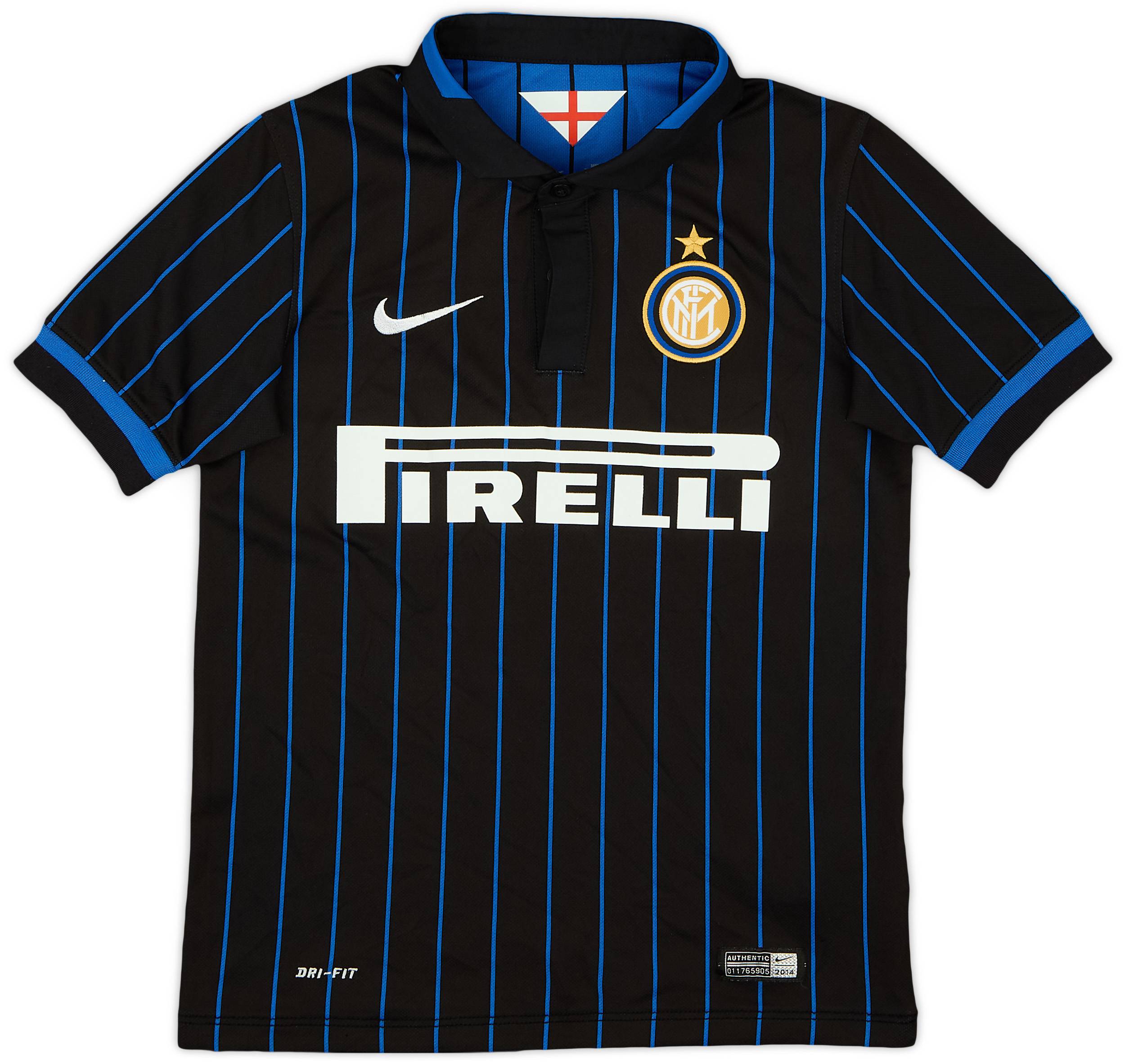 流行 Home Milan Inter 2014-15 Shirt (S.Boys) - 8/10 - トップス